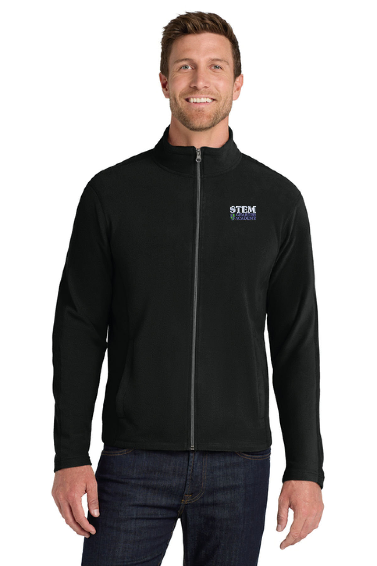 F223 - Port Authority Microfleece Jacket - STEM Charter Academy - Company Store - Embroidery - #29797