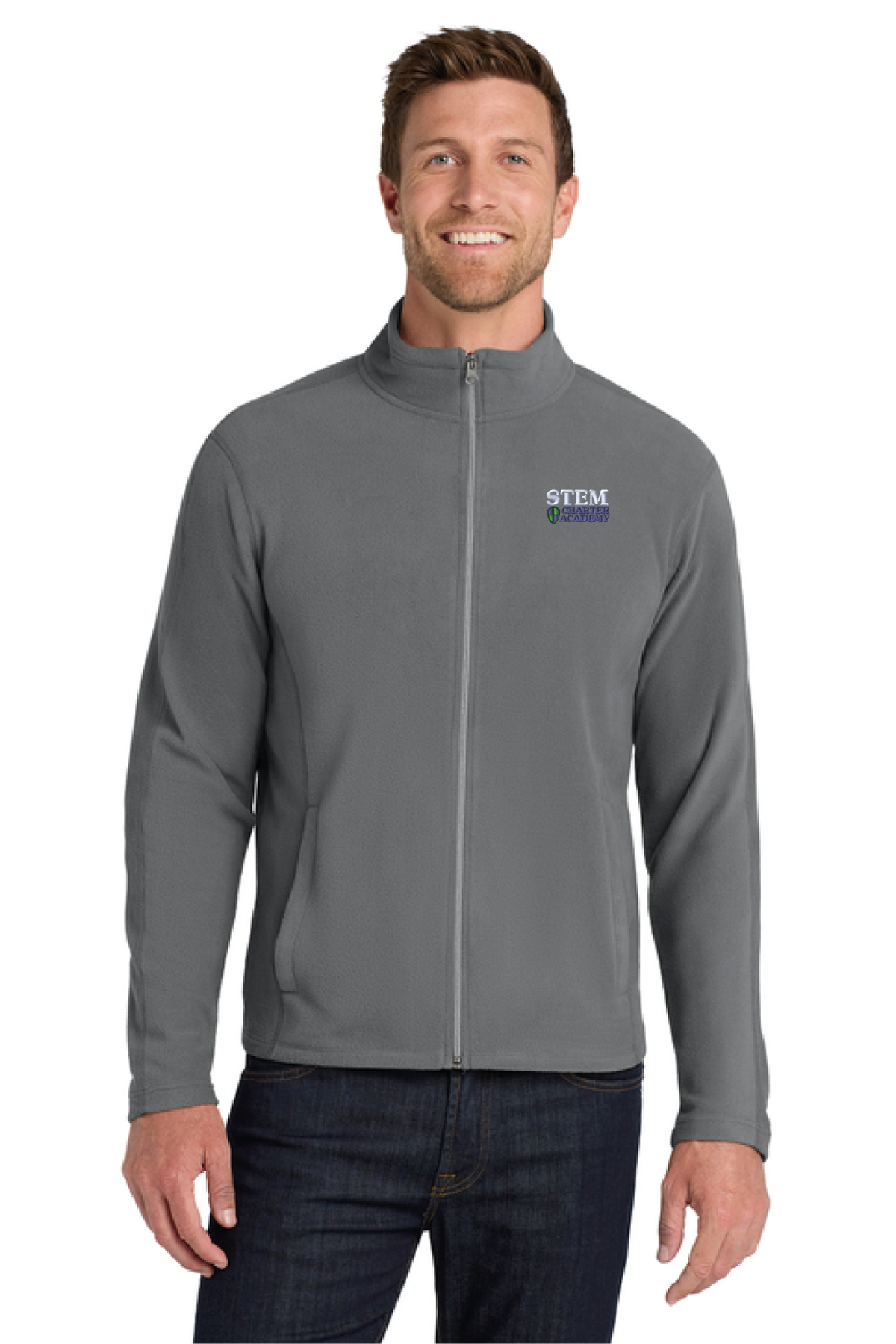 F223 - Port Authority Microfleece Jacket - STEM Charter Academy - Company Store - Embroidery - #29797