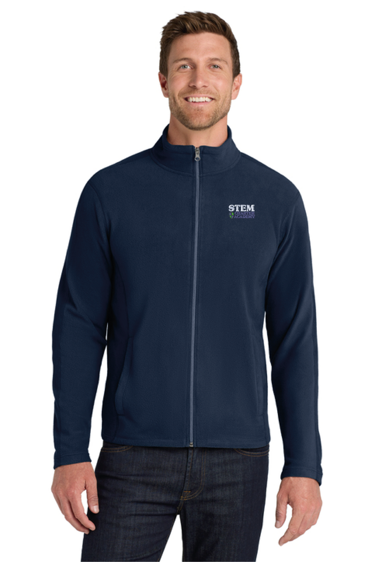 F223 - Port Authority Microfleece Jacket - STEM Charter Academy - Company Store - Embroidery - #29797