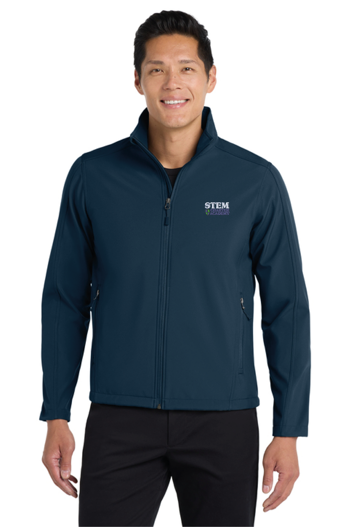 J317 - Port Authority Core Soft Shell Jacket - STEM Charter Academy - Company Store - Embroidery - #29797