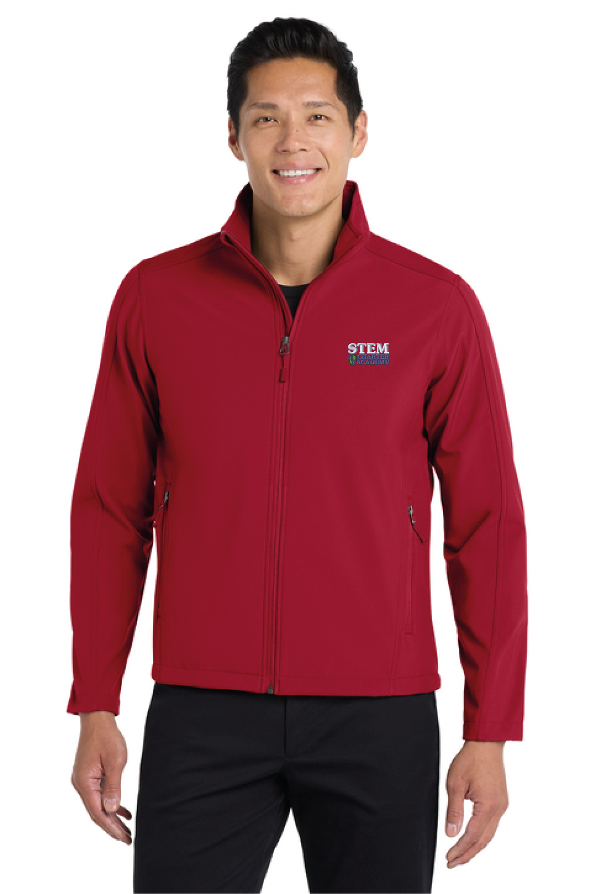 J317 - Port Authority Core Soft Shell Jacket - STEM Charter Academy - Company Store - Embroidery - #29797