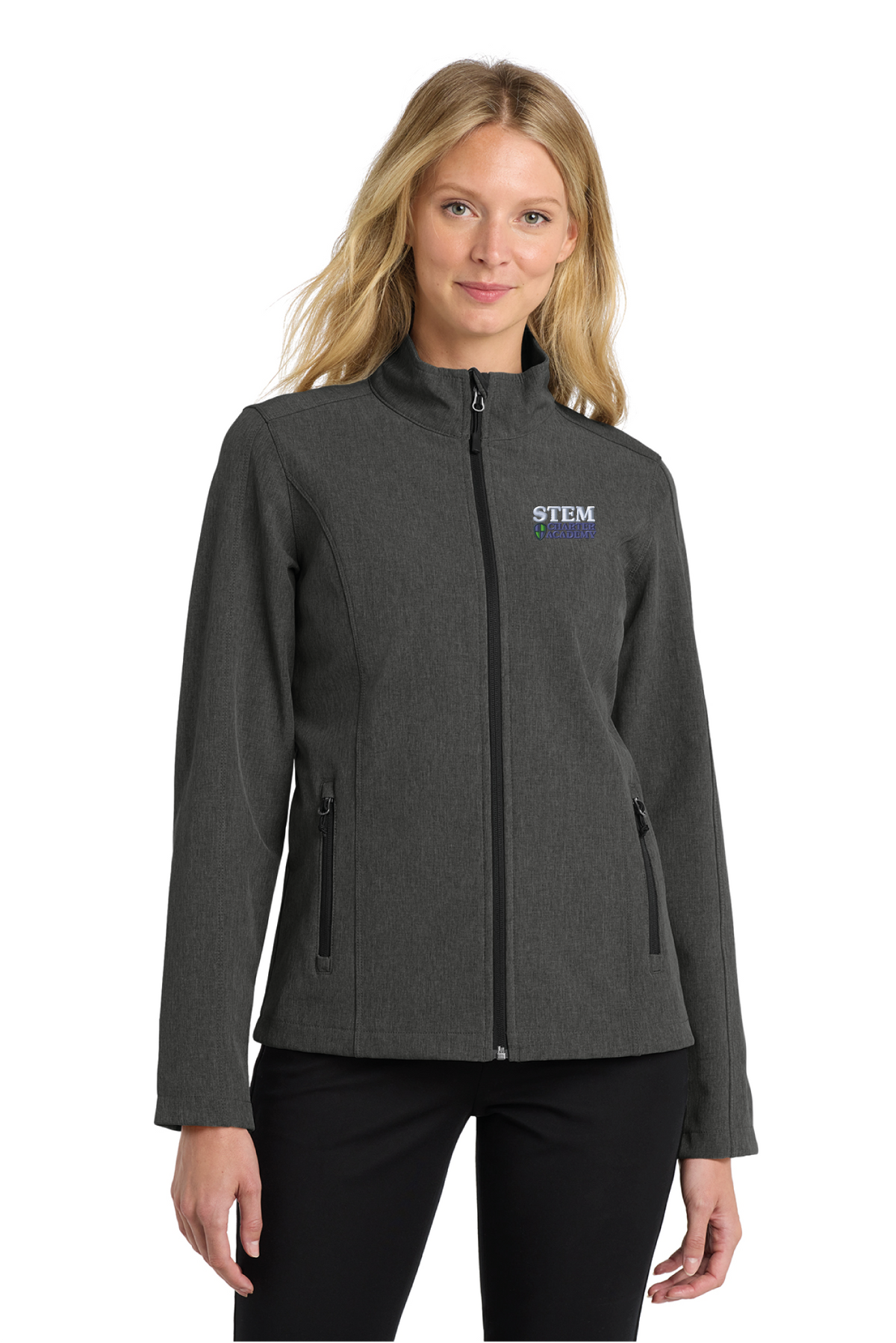 L317 - Port Authority Women's Core Soft Shell Jacket - STEM Charter Academy - Company Store - Embroidery - #29797