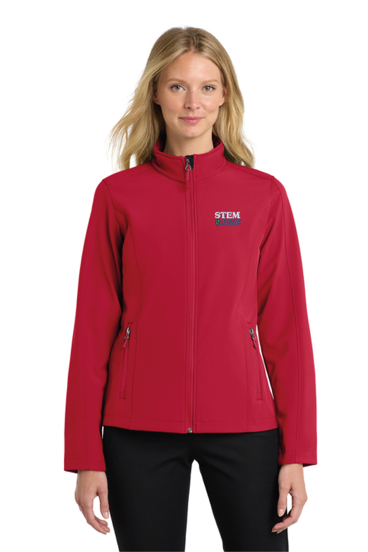 L317 - Port Authority Women's Core Soft Shell Jacket - STEM Charter Academy - Company Store - Embroidery - #29797