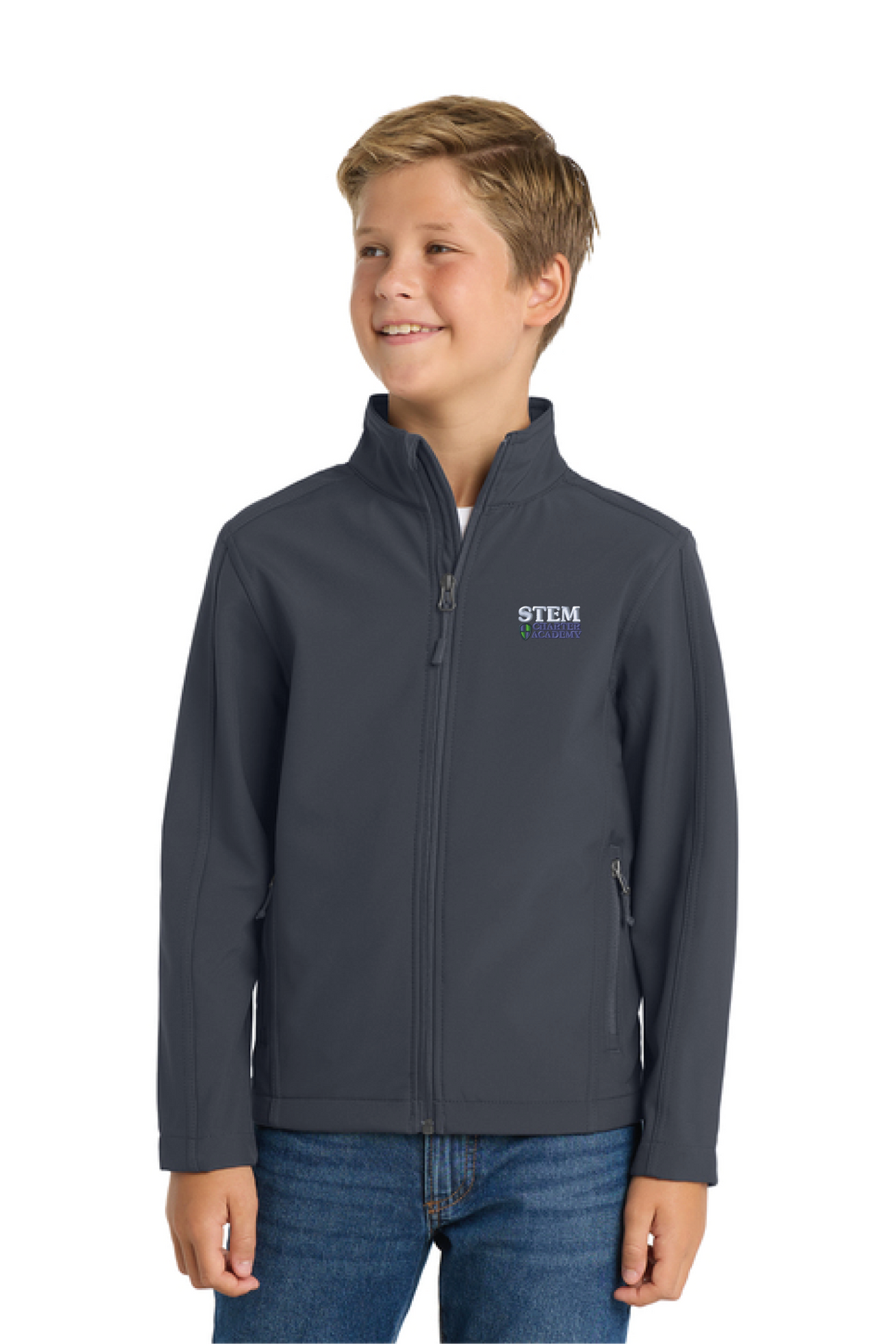 Y317 - Port Authority Youth Core Soft Shell Jacket - STEM Charter Academy - Company Store - Embroidery - #29797