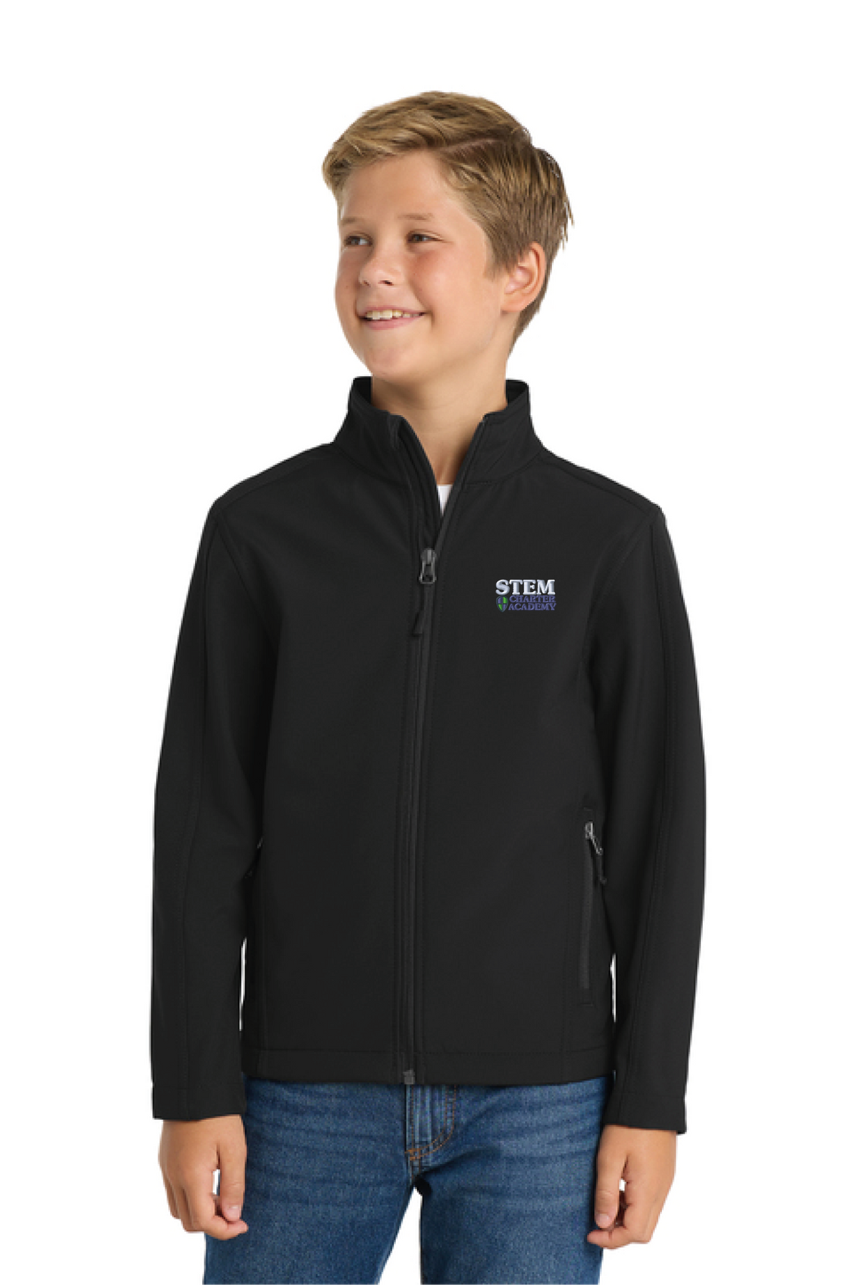 Y317 - Port Authority Youth Core Soft Shell Jacket - STEM Charter Academy - Company Store - Embroidery - #29797