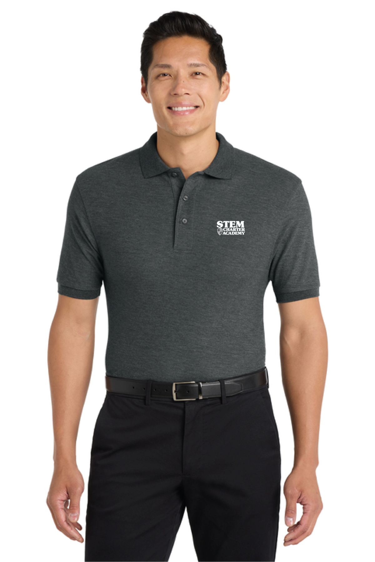 K500 - Port Authority Silk Touch Polo - STEM Charter Academy - Company Store - Transfer Screenprint - #29797