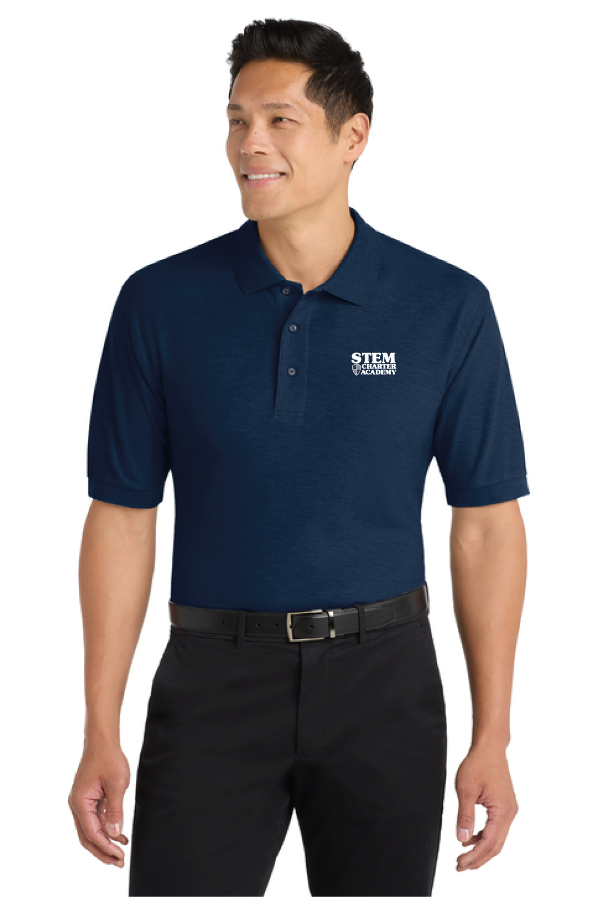 K500 - Port Authority Silk Touch Polo - STEM Charter Academy - Company Store - Transfer Screenprint - #29797