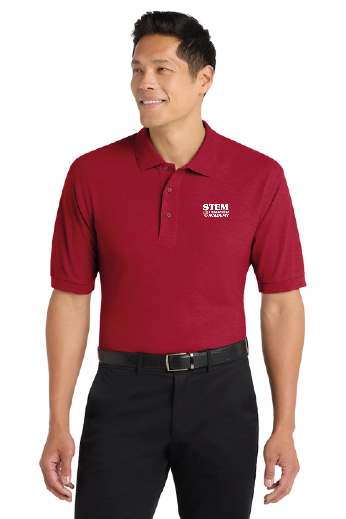 K500 - Port Authority Silk Touch Polo - STEM Charter Academy - Company Store - Transfer Screenprint - #29797