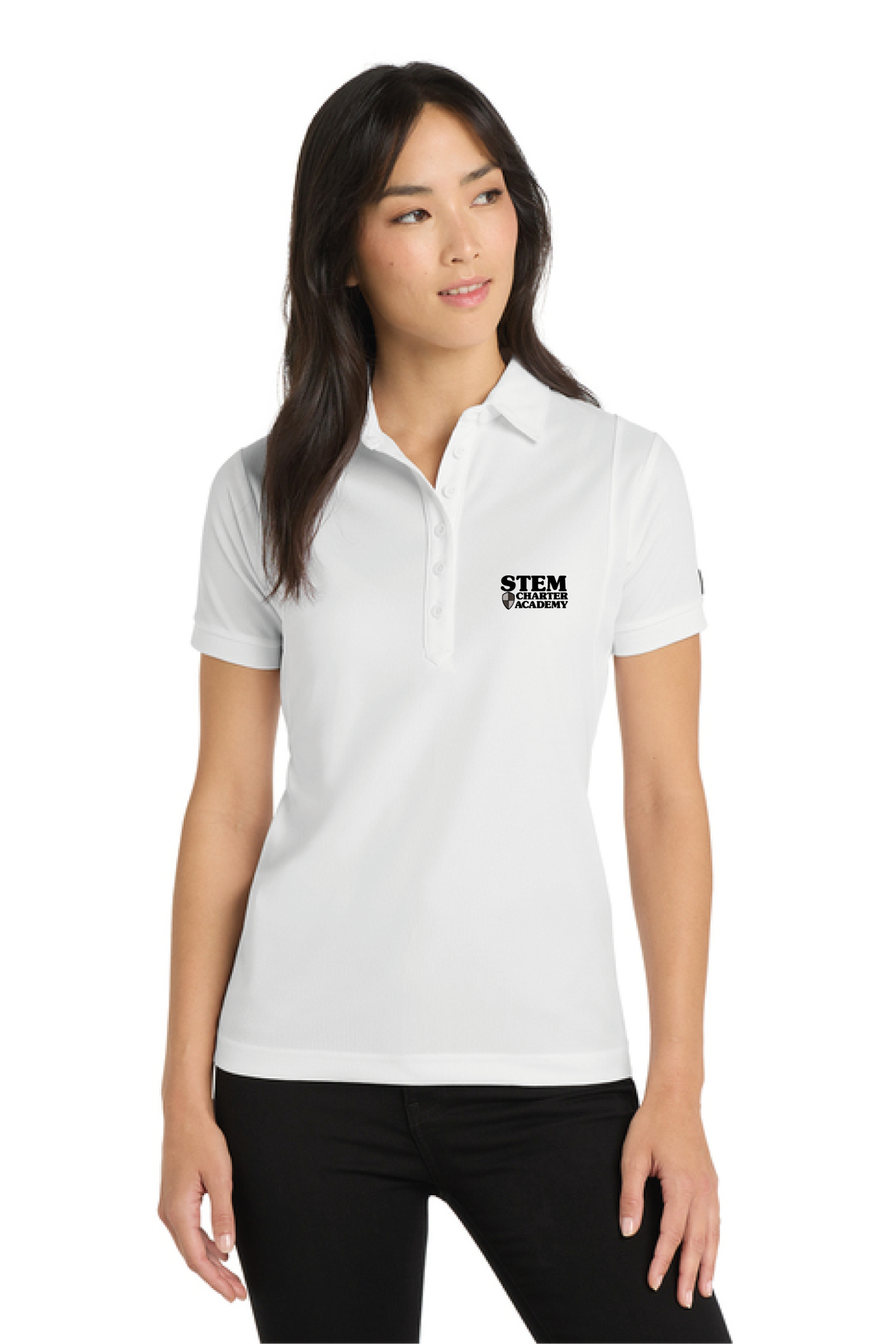 LOG101 - OGIO - Jewel Polo - STEM Charter Academy - Company Store - Transfer Screenprint - #29797