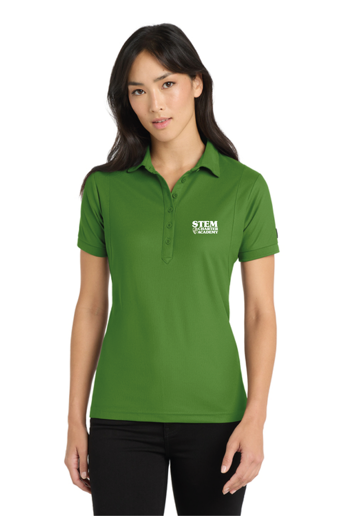 LOG101 - OGIO - Jewel Polo - STEM Charter Academy - Company Store - Transfer Screenprint - #29797