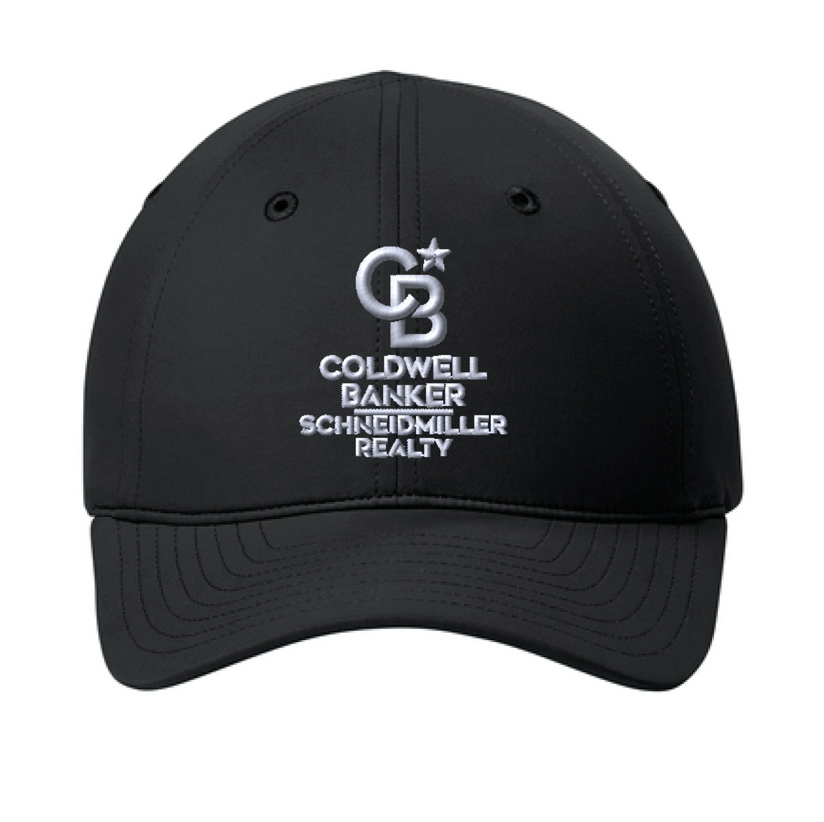 C994- Port Authority All-Day Performance UPF Ponytail Cap - Coldwell Banker Schneidmiller Realty - Logowear Store - Embroidery - #29849