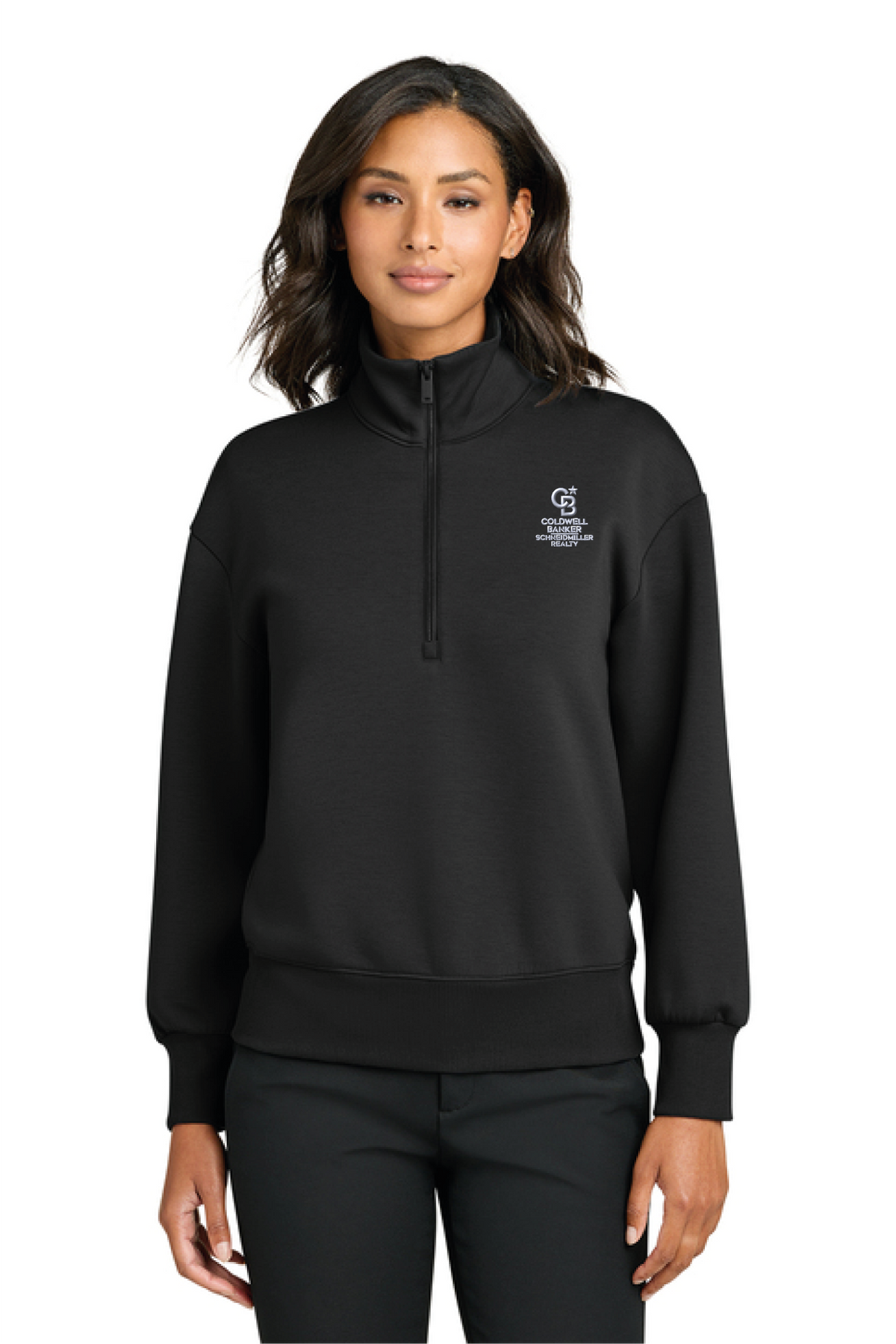 MM3101 - Mercer+Mettle Women's Soft Spacer 1/4-Zip - Coldwell Banker Schneidmiller Realty - Logowear Store - Embroidery - #29849