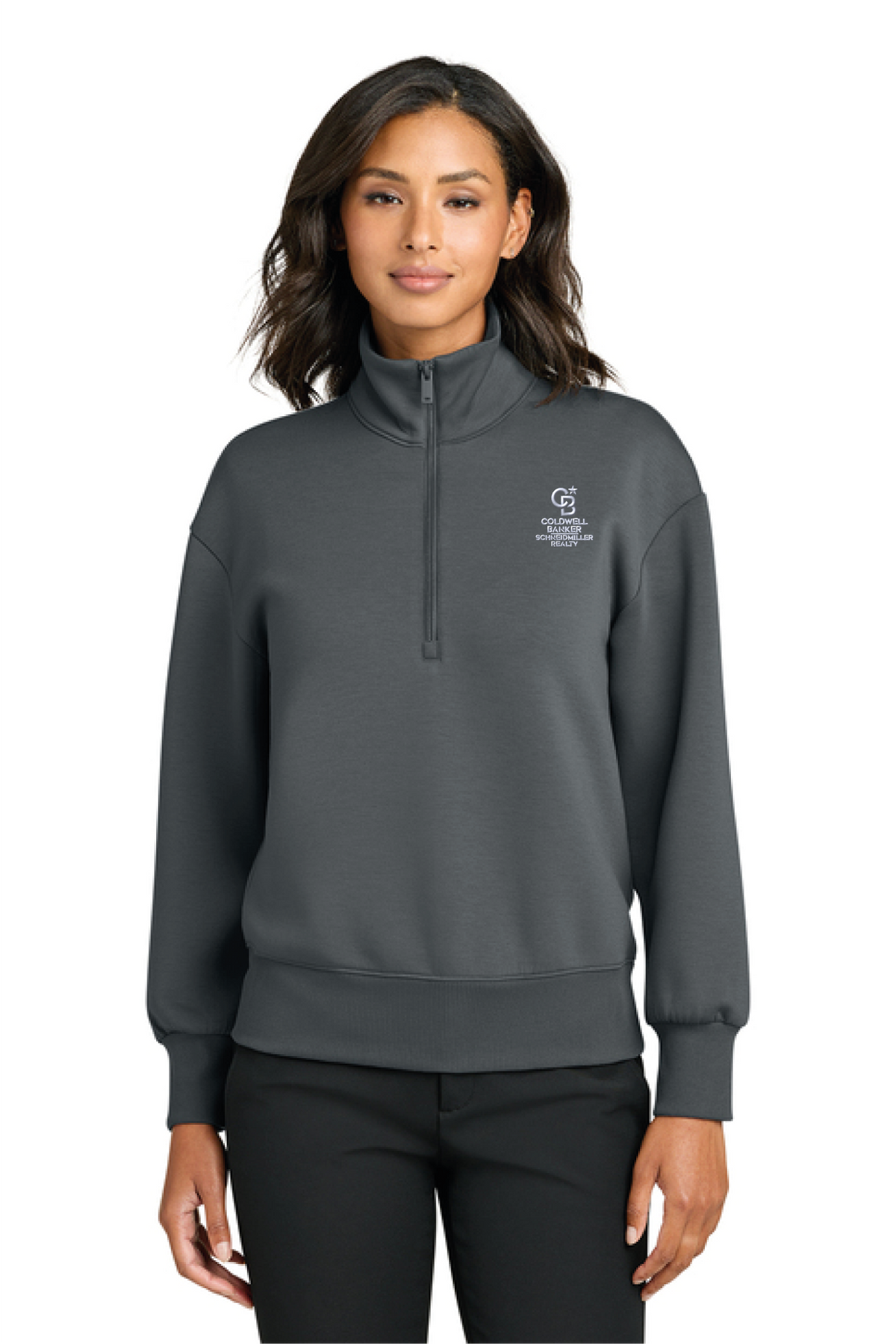 MM3101 - Mercer+Mettle Women's Soft Spacer 1/4-Zip - Coldwell Banker Schneidmiller Realty - Logowear Store - Embroidery - #29849
