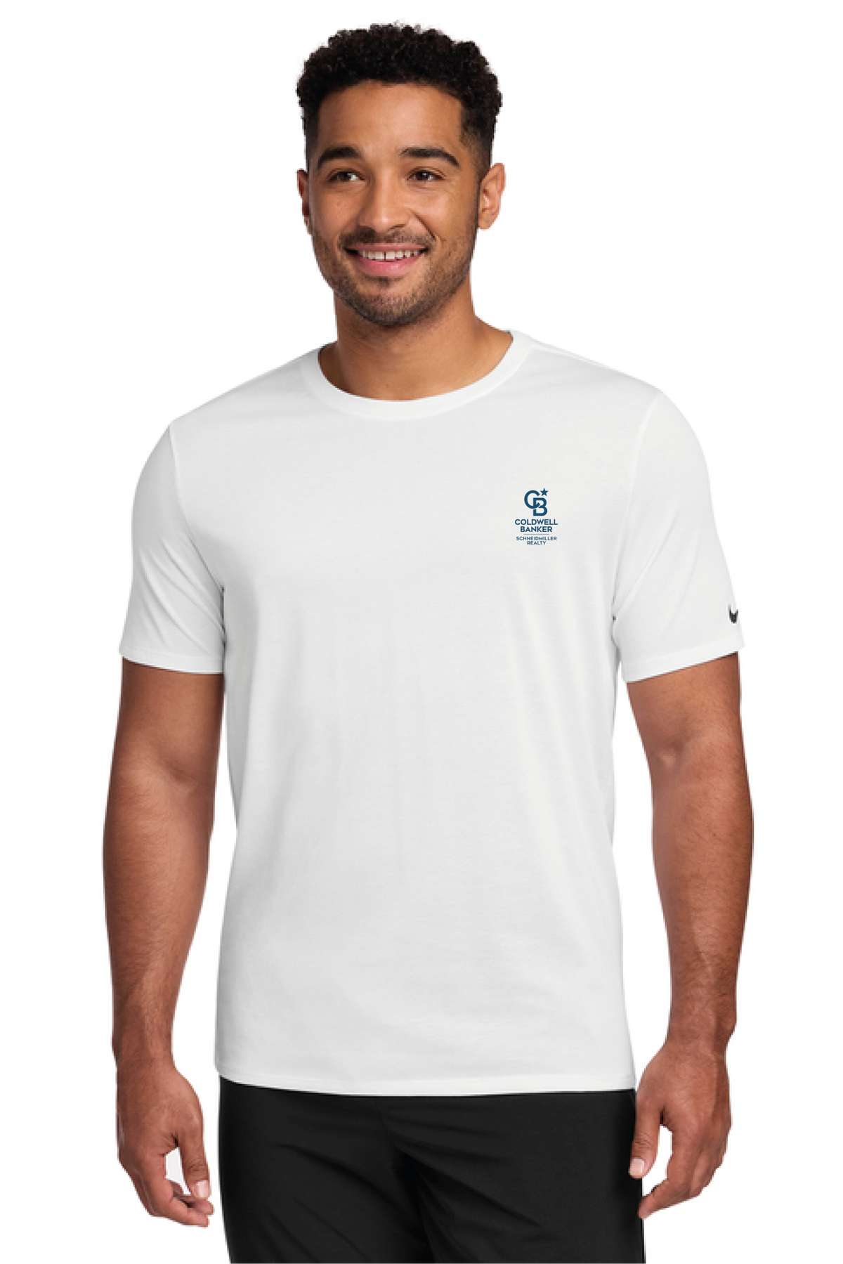 NKBQ5231 - Nike Dri-FIT Cotton/Poly Tee - Coldwell Banker Schneidmiller Realty - Logowear Store - Transfer Screen Print - #29849