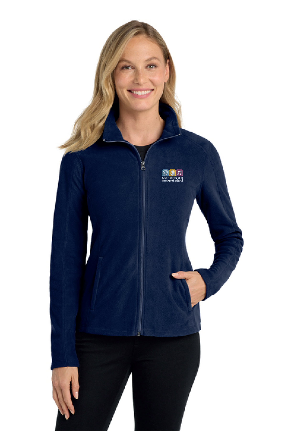 L223 - Port Authority Women's Microfleece Jacket - Sorensen Magnet - School Store - Embroidery - #29911