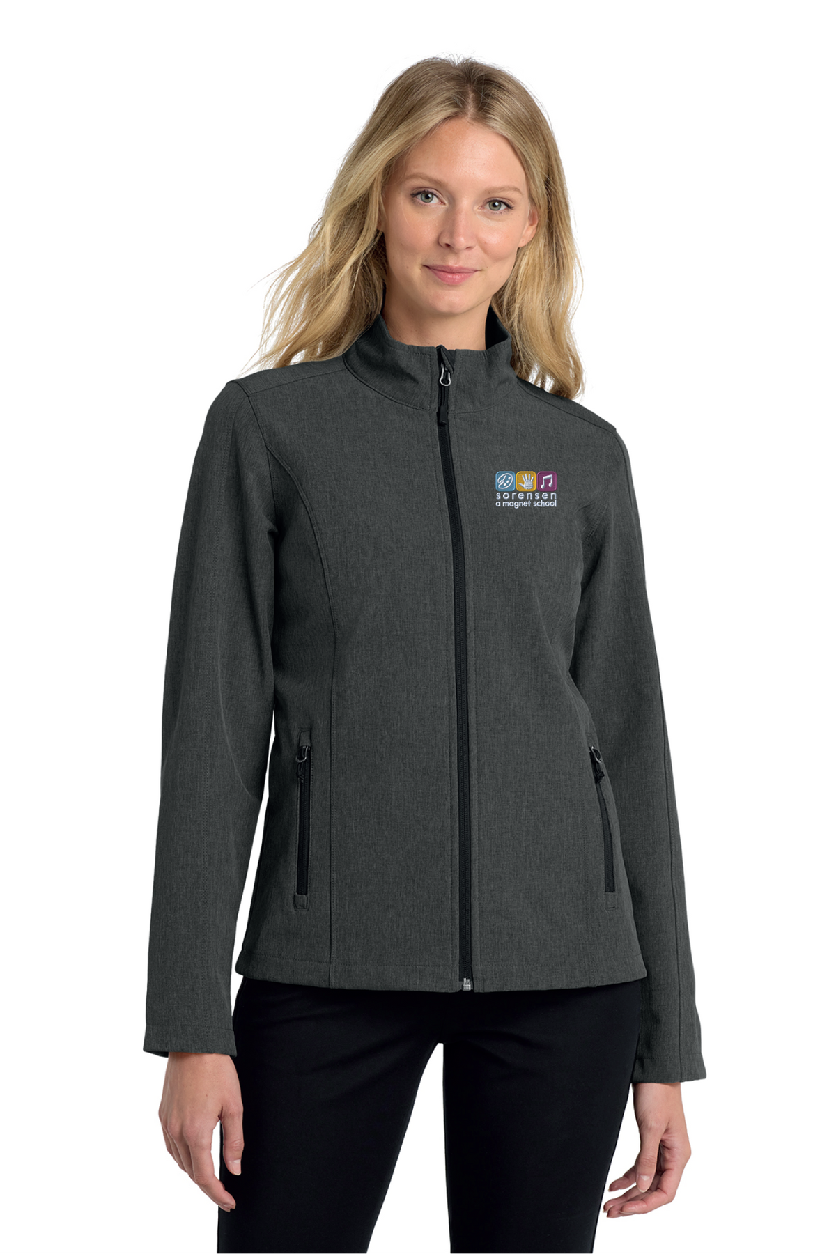 L317 - Port Authority Women's Core Soft Shell Jacket - Sorensen Magnet - School Store - Embroidery - #29911