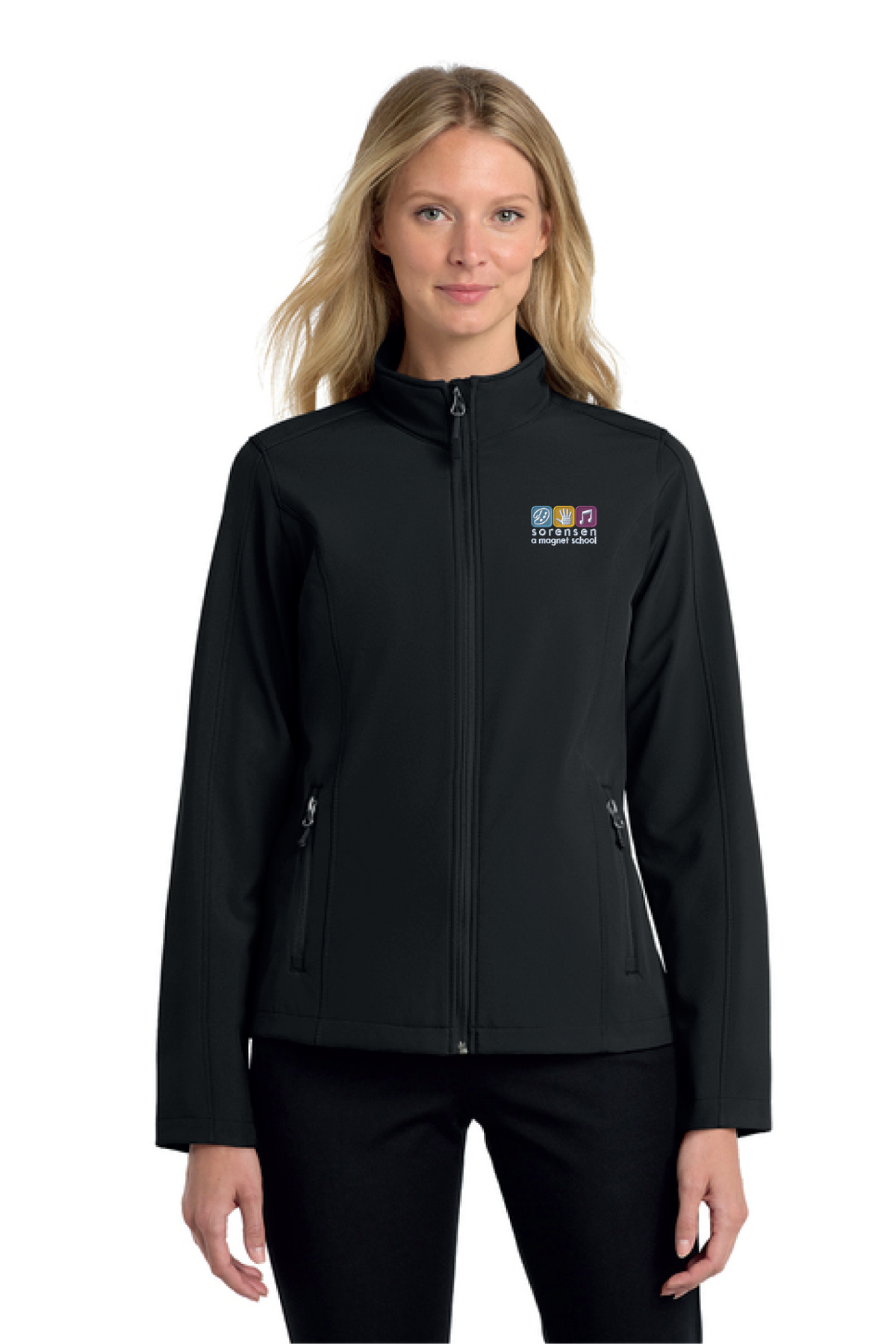 L317 - Port Authority Women's Core Soft Shell Jacket - Sorensen Magnet - School Store - Embroidery - #29911