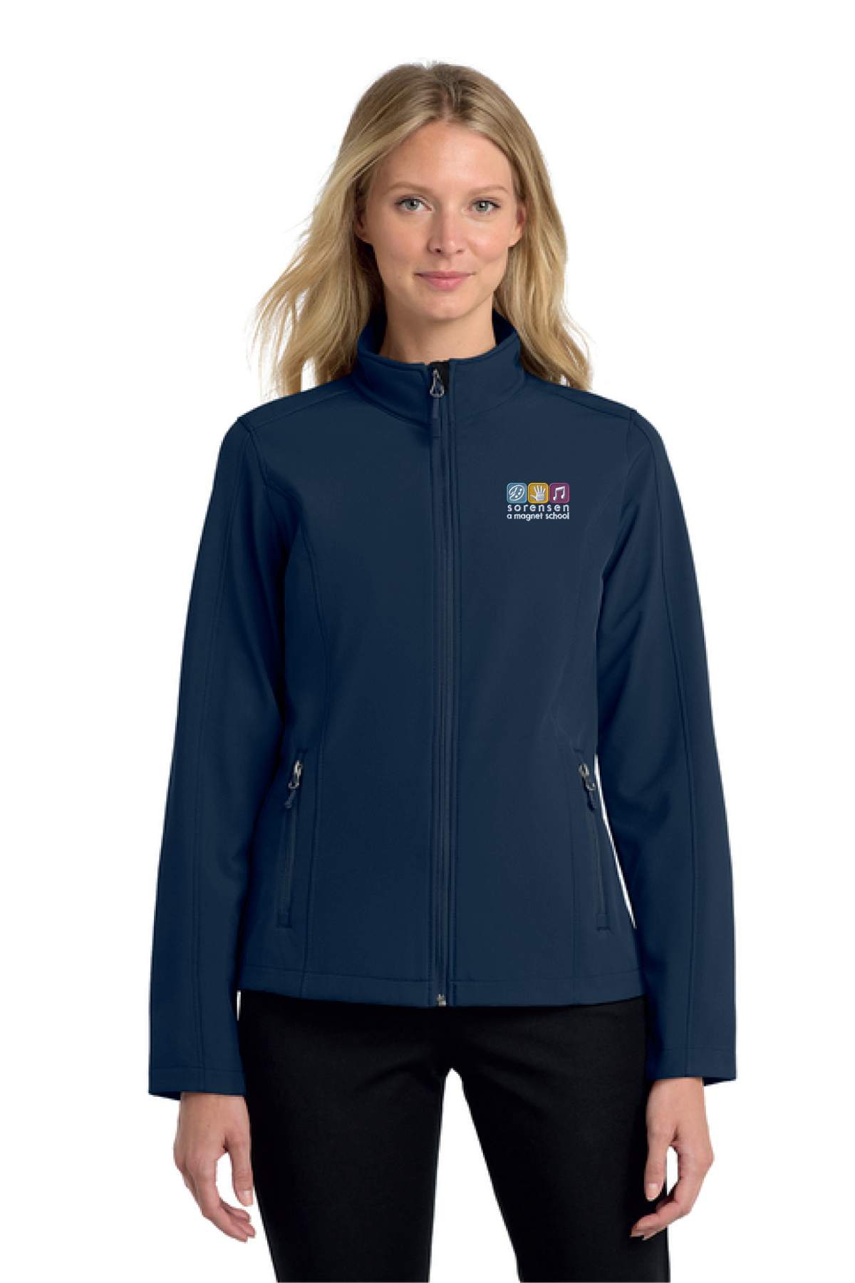 L317 - Port Authority Women's Core Soft Shell Jacket - Sorensen Magnet - School Store - Embroidery - #29911