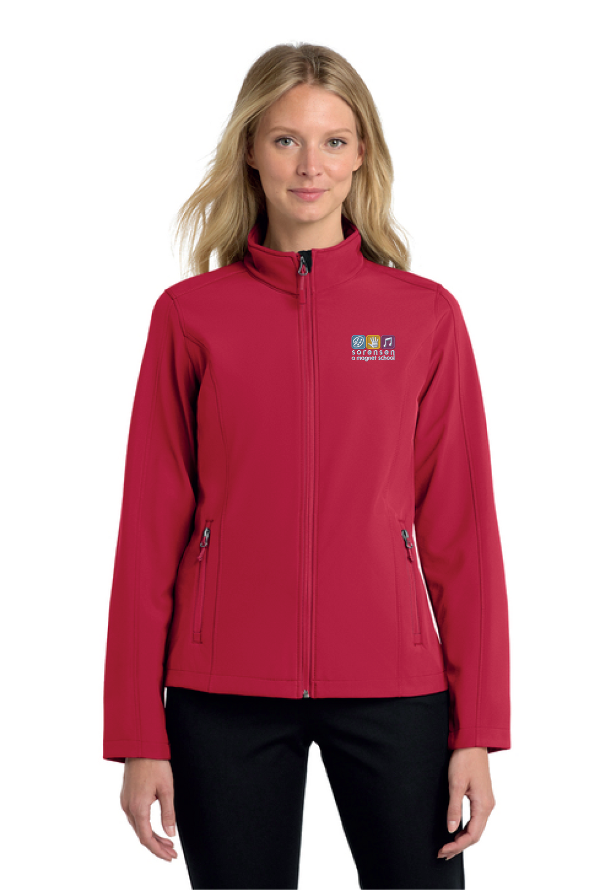L317 - Port Authority Women's Core Soft Shell Jacket - Sorensen Magnet - School Store - Embroidery - #29911