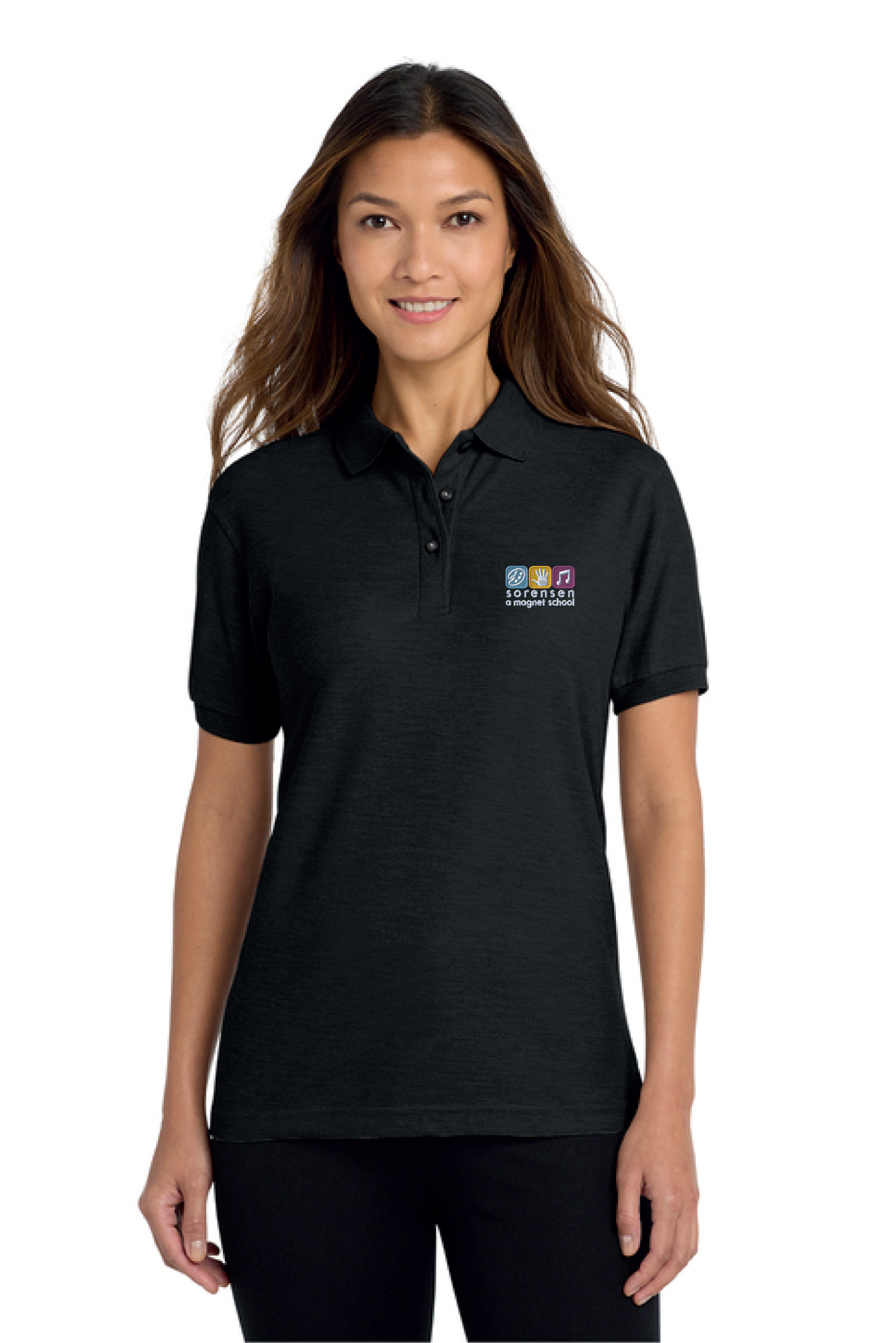 L500 - Port Authority Women's Silk Touch Polo - Sorensen Magnet - School Store - Embroidery - #29911