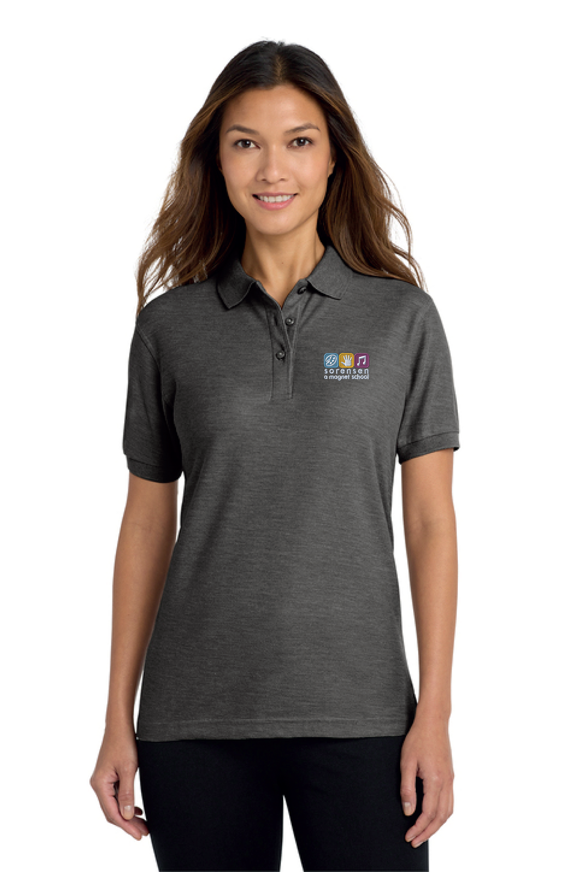 L500 - Port Authority Women's Silk Touch Polo - Sorensen Magnet - School Store - Embroidery - #29911