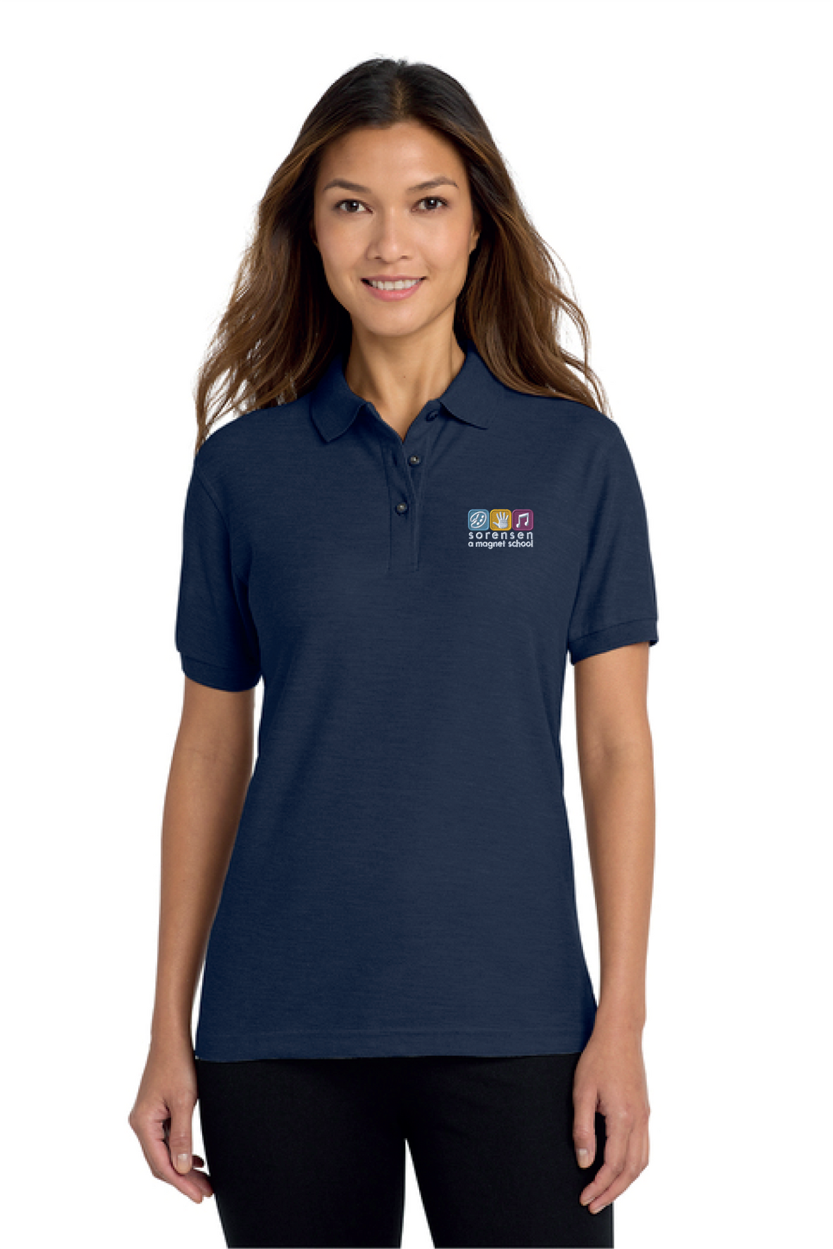 L500 - Port Authority Women's Silk Touch Polo - Sorensen Magnet - School Store - Embroidery - #29911