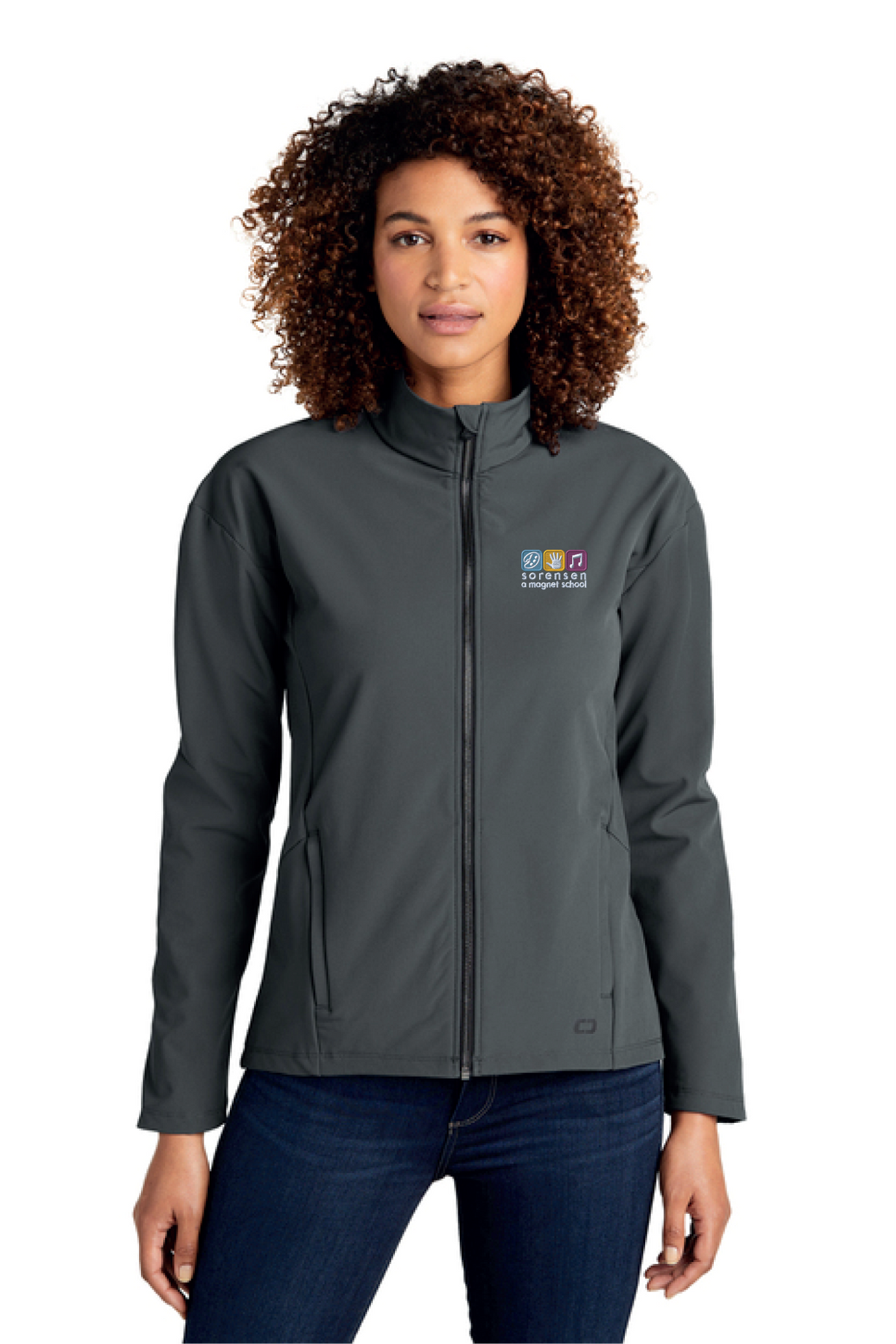 LOG755 - OGIO Women's Commuter Full-Zip Soft Shell - Sorensen Magnet - School Store - Embroidery - #29911