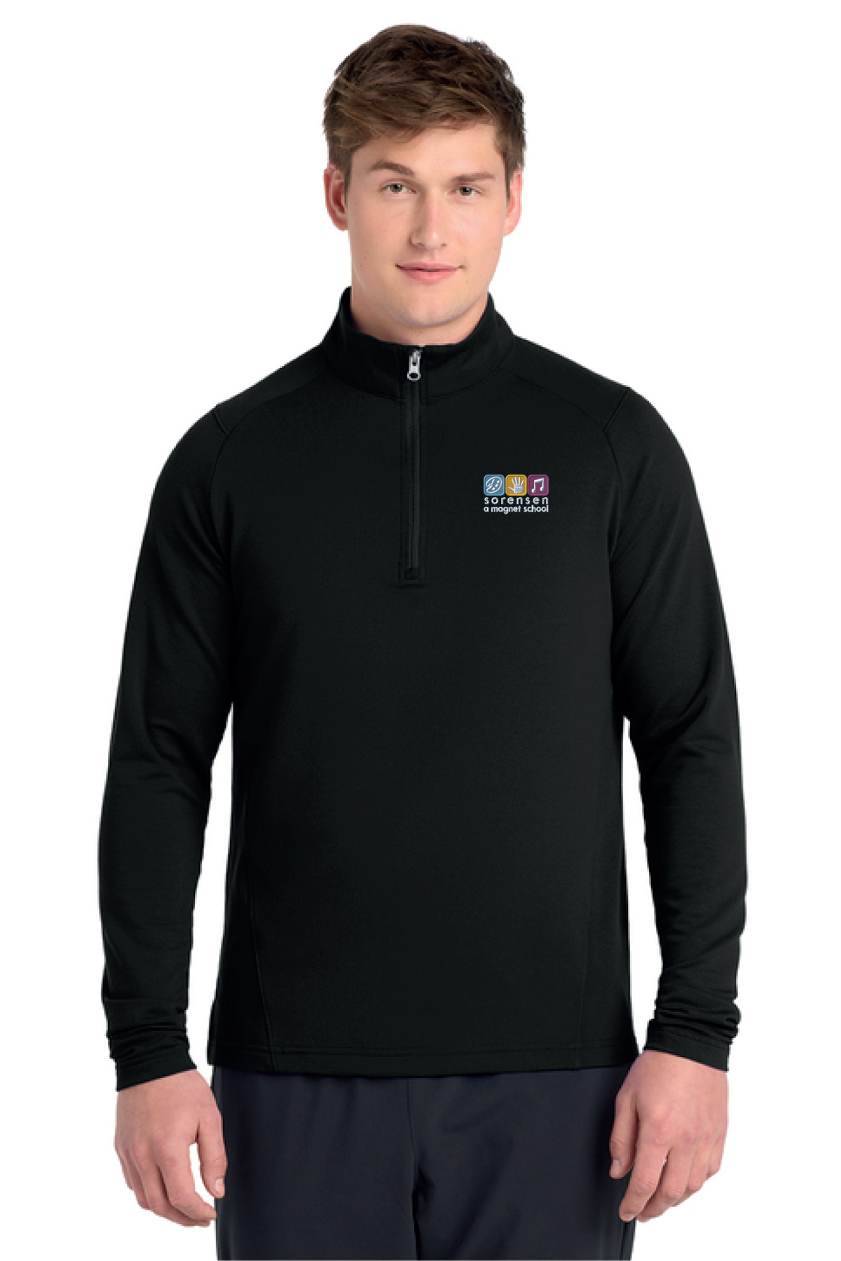 ST561 - Sport-Tek Sport-Wick Flex Fleece 1/4-Zip - Sorensen Magnet - School Store - Embroidery - #29911