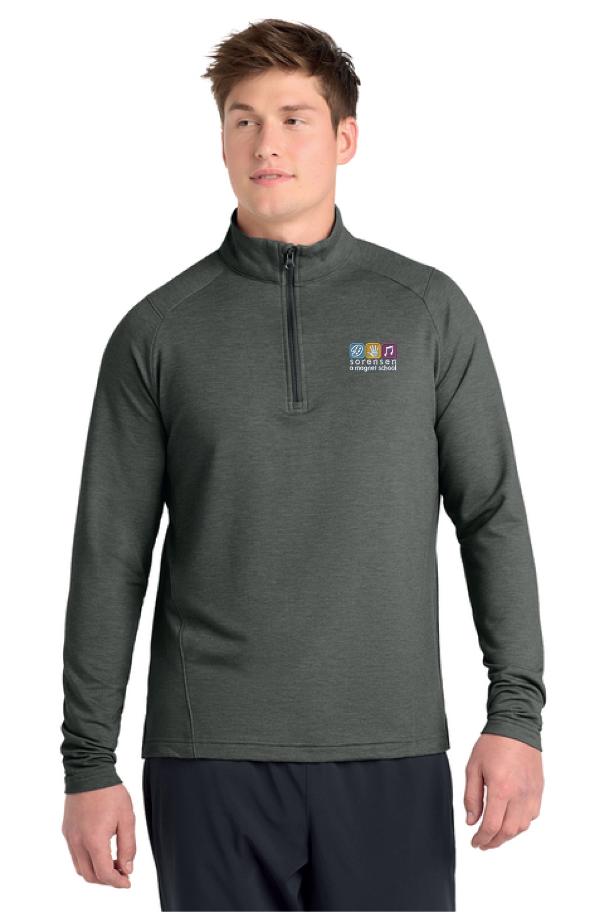 ST561 - Sport-Tek Sport-Wick Flex Fleece 1/4-Zip - Sorensen Magnet - School Store - Embroidery - #29911