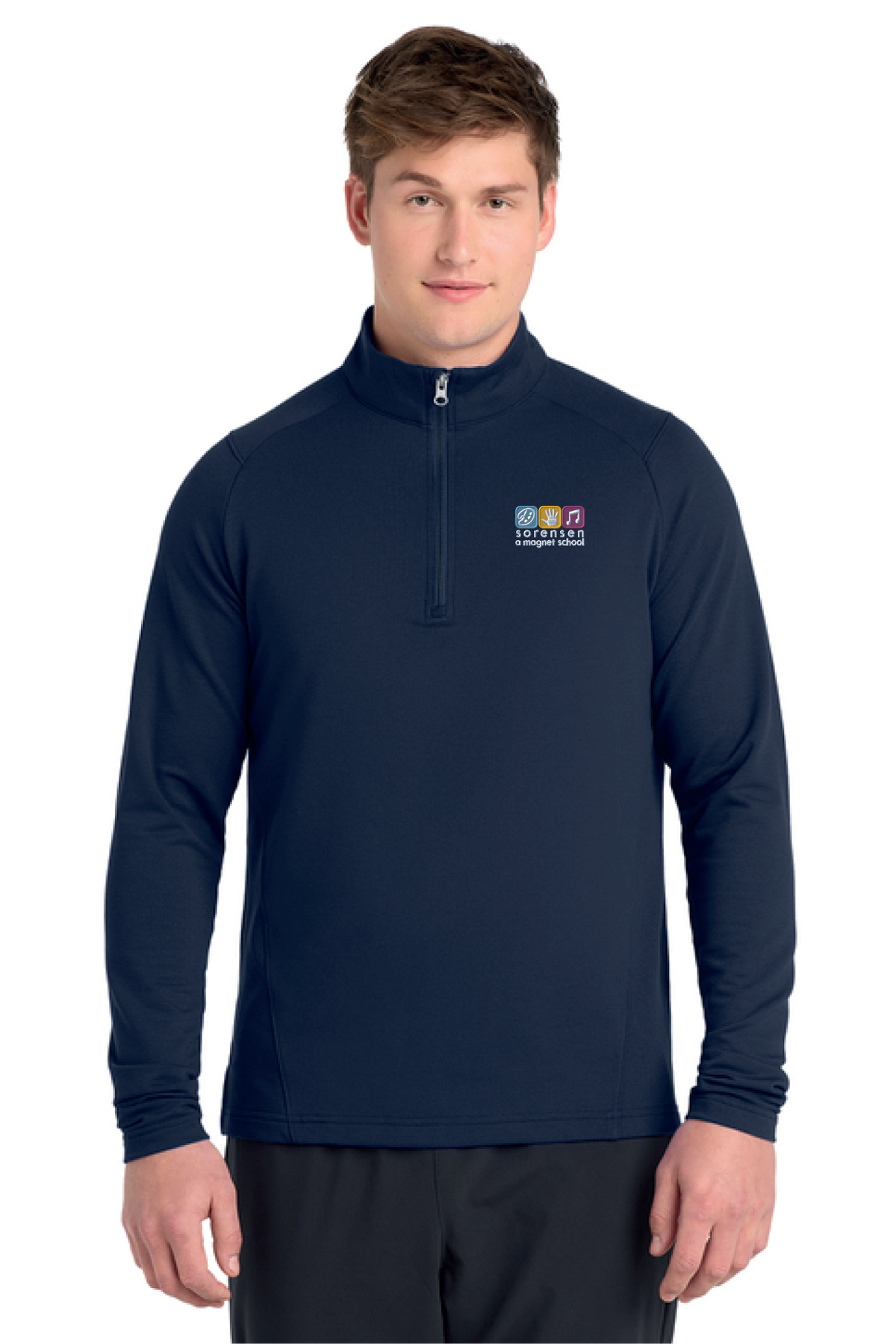 ST561 - Sport-Tek Sport-Wick Flex Fleece 1/4-Zip - Sorensen Magnet - School Store - Embroidery - #29911