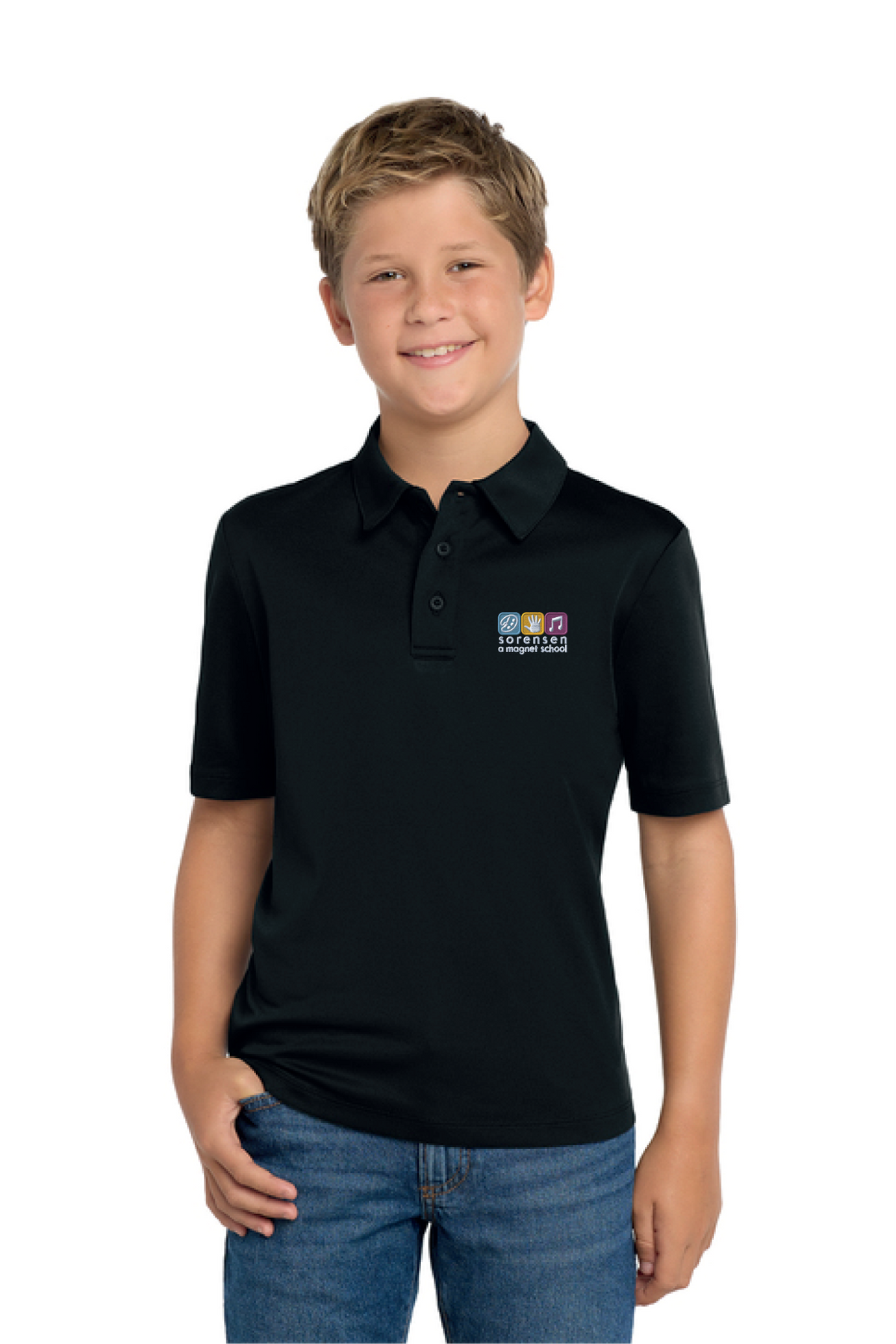 Y540 - Port Authority Youth Silk Touch Performance Polo - Sorensen Magnet - School Store - Embroidery - #29911