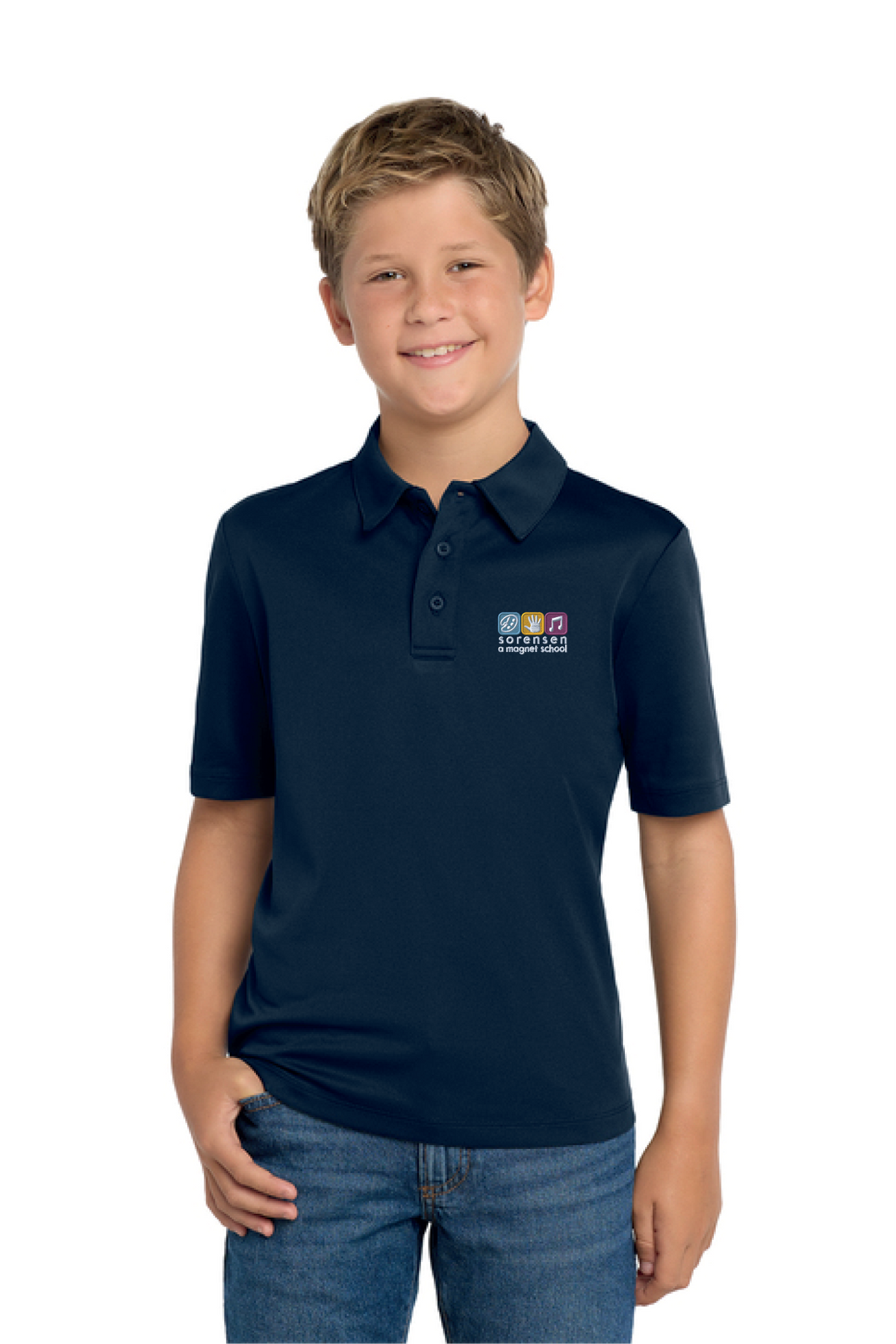 Y540 - Port Authority Youth Silk Touch Performance Polo - Sorensen Magnet - School Store - Embroidery - #29911