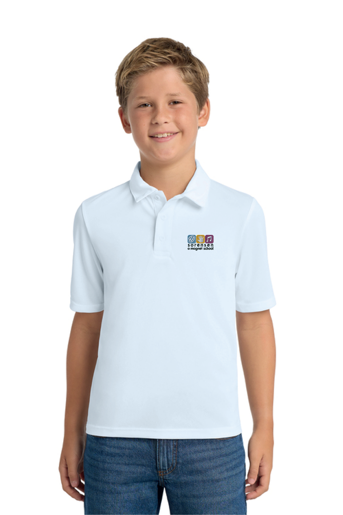 Y540 - Port Authority Youth Silk Touch Performance Polo - Sorensen Magnet - School Store - Embroidery - #29911