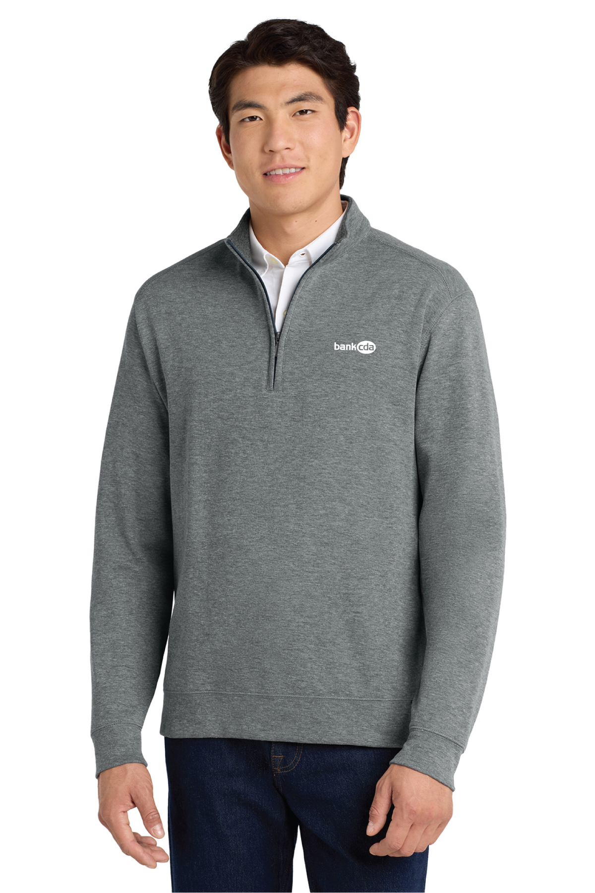 K807 - Port Authority Interlock 1/4-Zip - BankCDA - Logowear Store - Embroidery - #29162