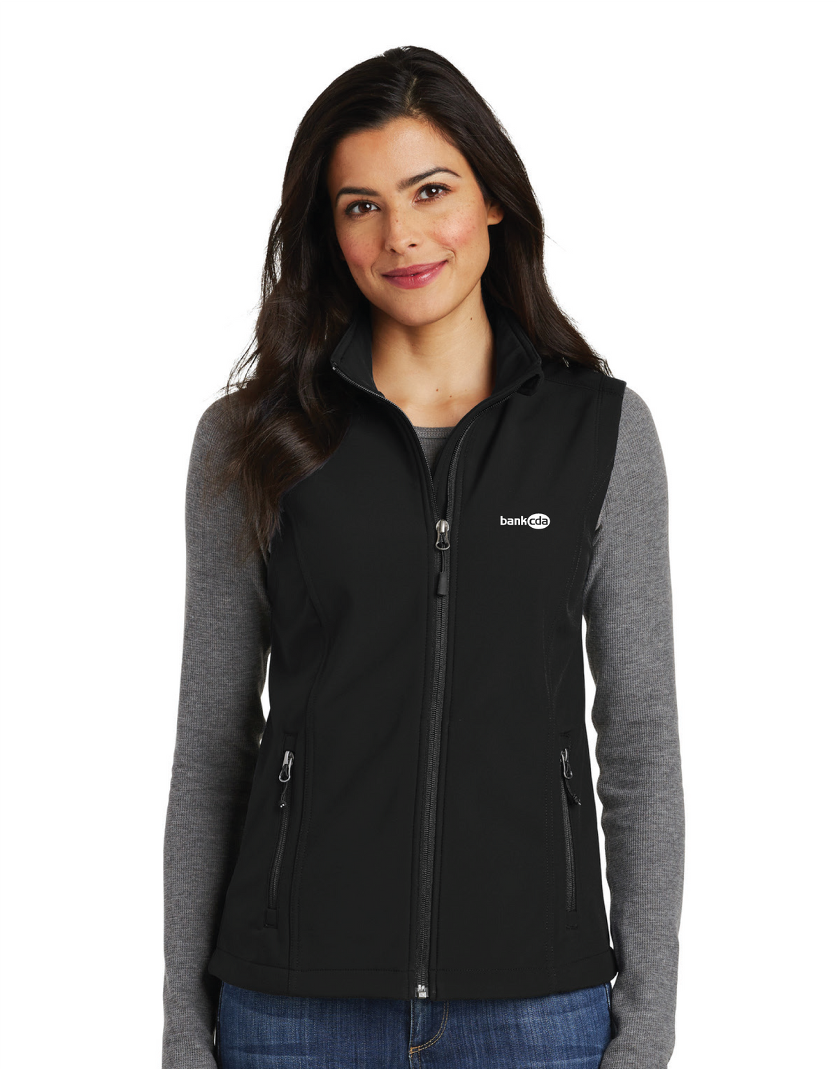 L325 - Port Authority Women's Core Soft Shell Vest - BankCDA - Logowear Store - Embroidery - #29162