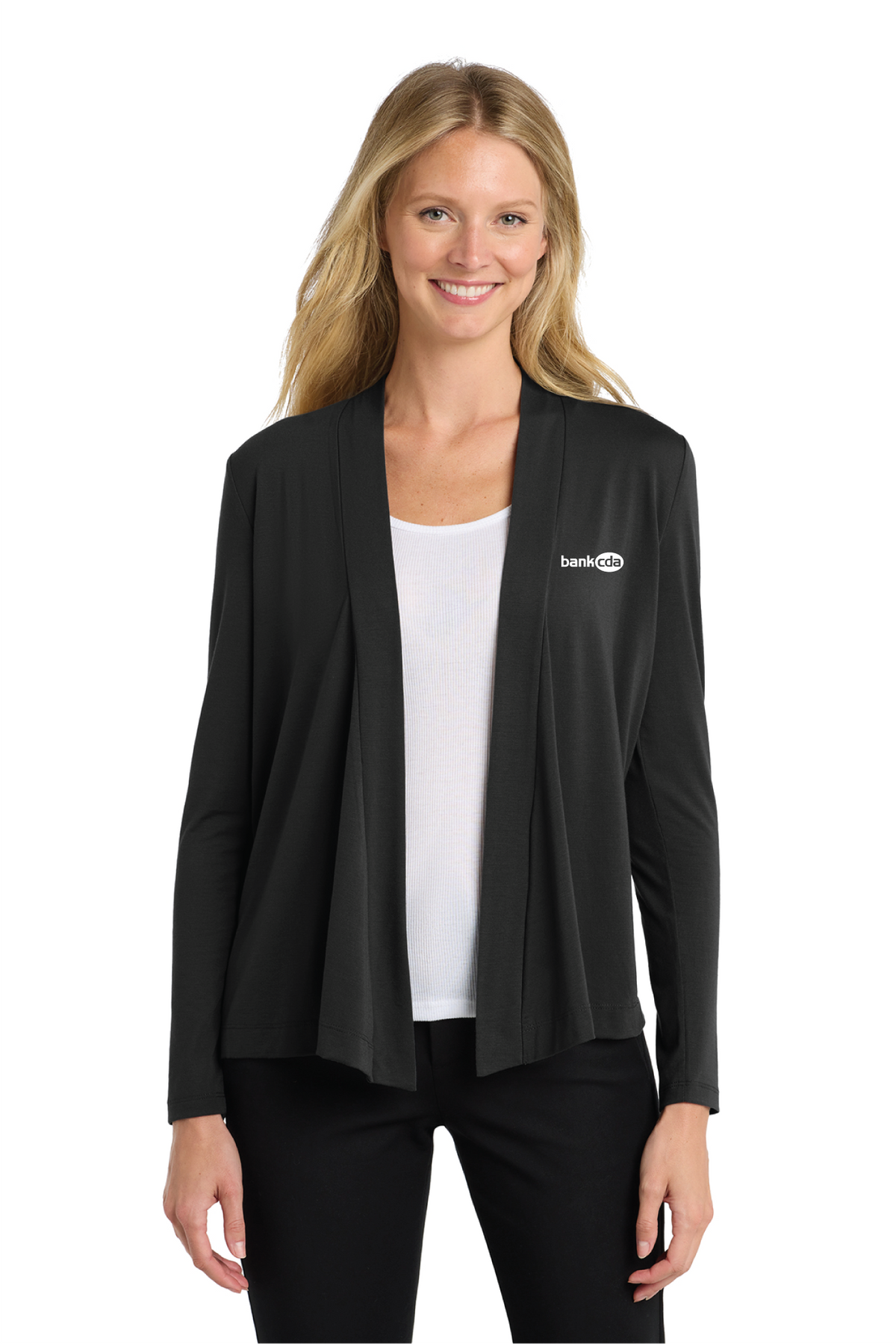 L5430 - Port Authority Women's Concept Open Cardigan - BankCDA - Logowear Store - Embroidery - #29162