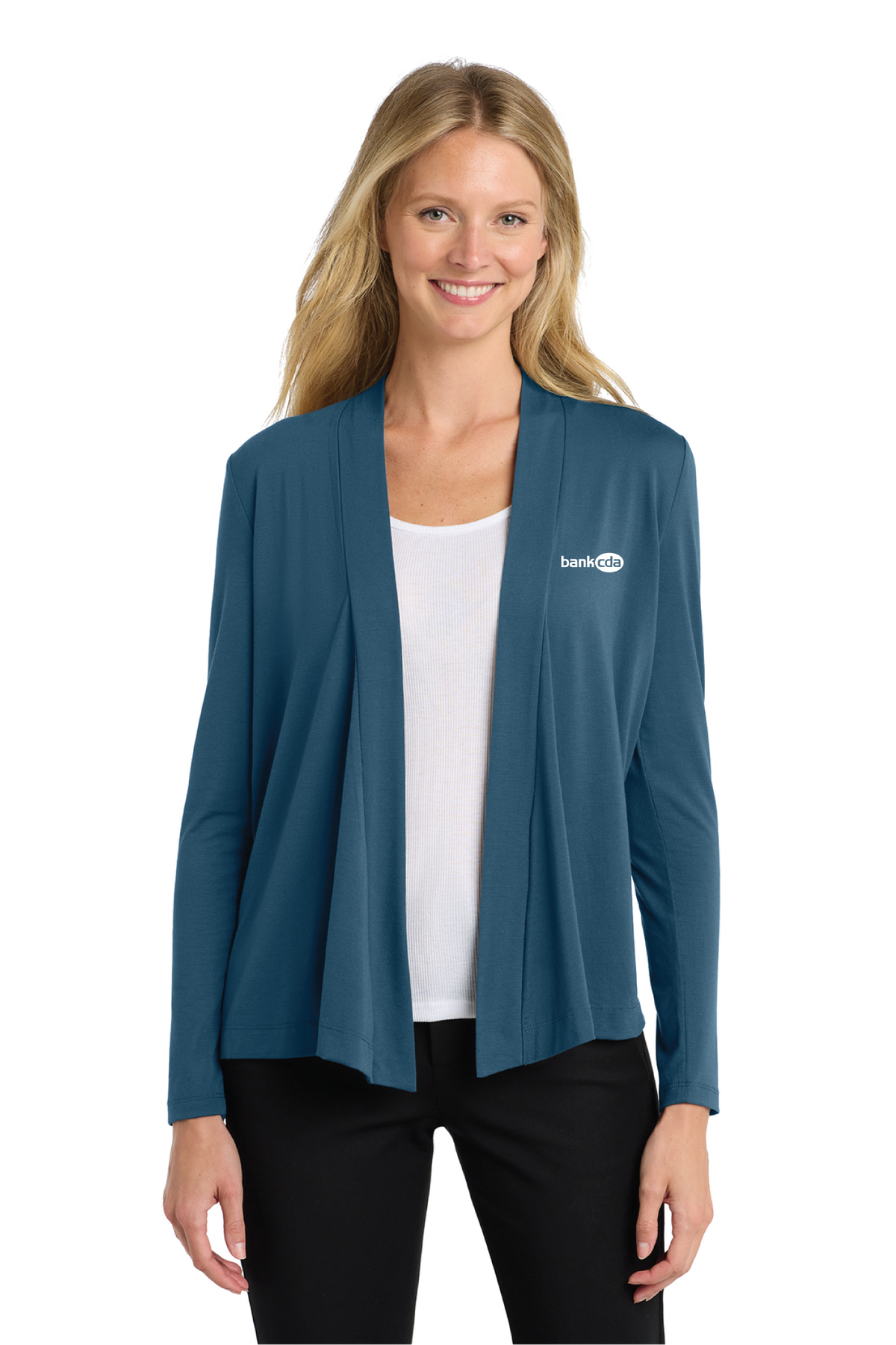 L5430 - Port Authority Women's Concept Open Cardigan - BankCDA - Logowear Store - Embroidery - #29162