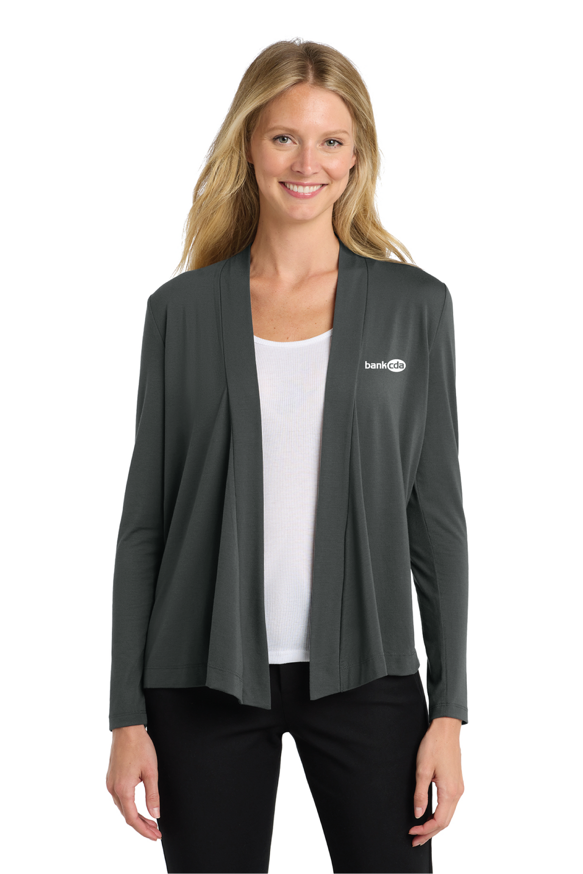 L5430 - Port Authority Women's Concept Open Cardigan - BankCDA - Logowear Store - Embroidery - #29162