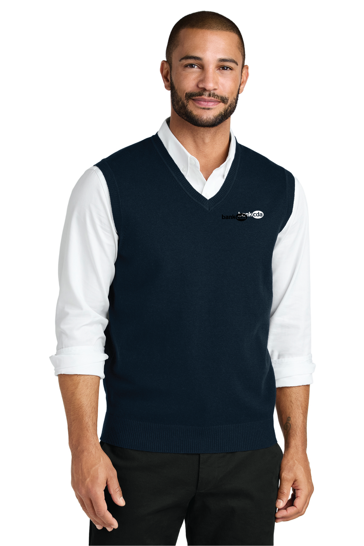 SW2860 - Port Authority Easy Care Sweater Vest - BankCDA - Logowear Store - Embroidery - #29162