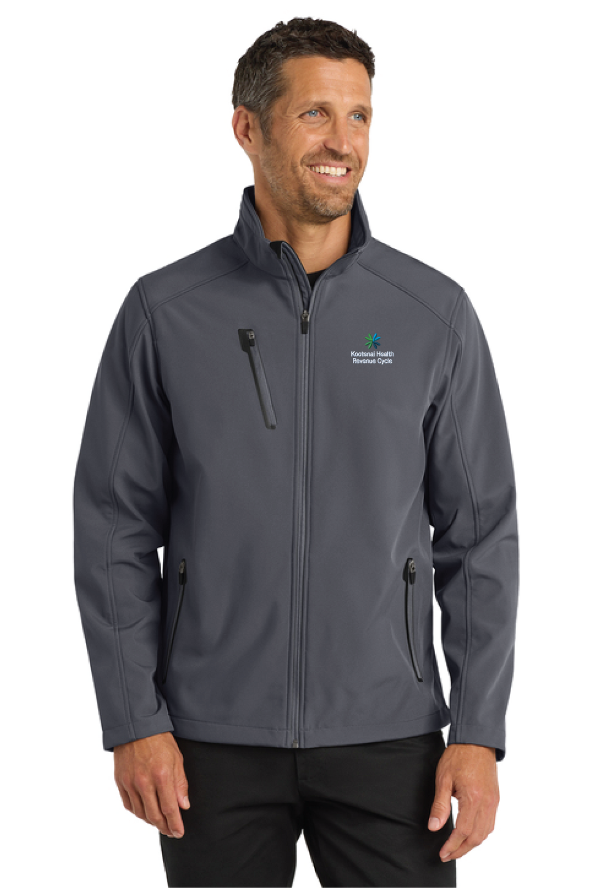 J324 - Port Authority Welded Soft Shell Jacket - Kootenai Health - Revenue Cycle - Oder Collection Store - Embroidery - #30183