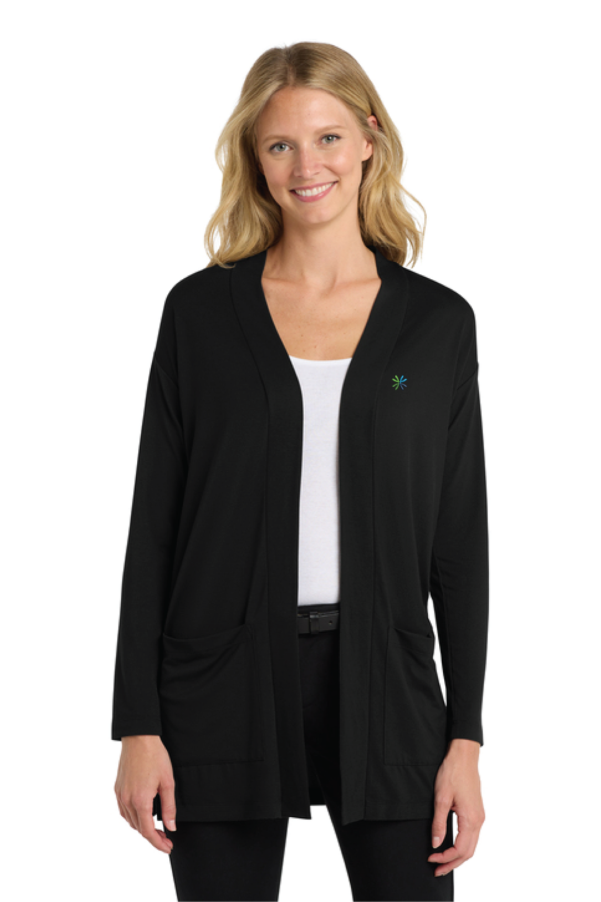 LK5434 - Port Authority Women's Concept Long Pocket Cardigan - Kootenai Health - Revenue Cycle - Oder Collection Store - Embroidery - #30183