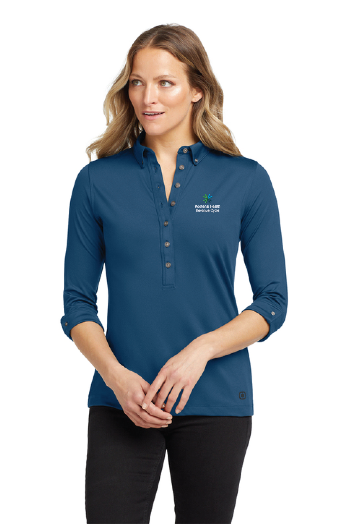 LOG122 - OGIO Women's Gauge Polo - Kootenai Health - Revenue Cycle - Oder Collection Store - Embroidery - #30183