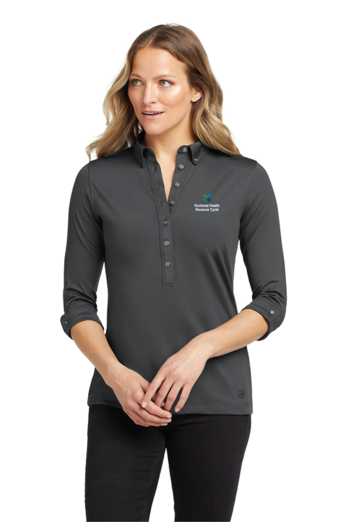 LOG122 - OGIO Women's Gauge Polo - Kootenai Health - Revenue Cycle - Oder Collection Store - Embroidery - #30183