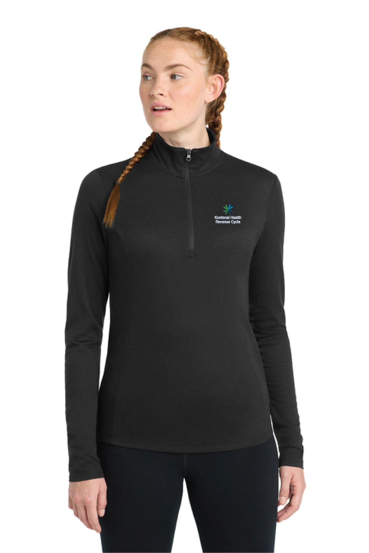 LST407 - Sport-Tek Women's PosiCharge Tri-Blend Wicking 1/4-Zip Pullover - Kootenai Health - Revenue Cycle - Oder Collection Store - Embroidery - #30183