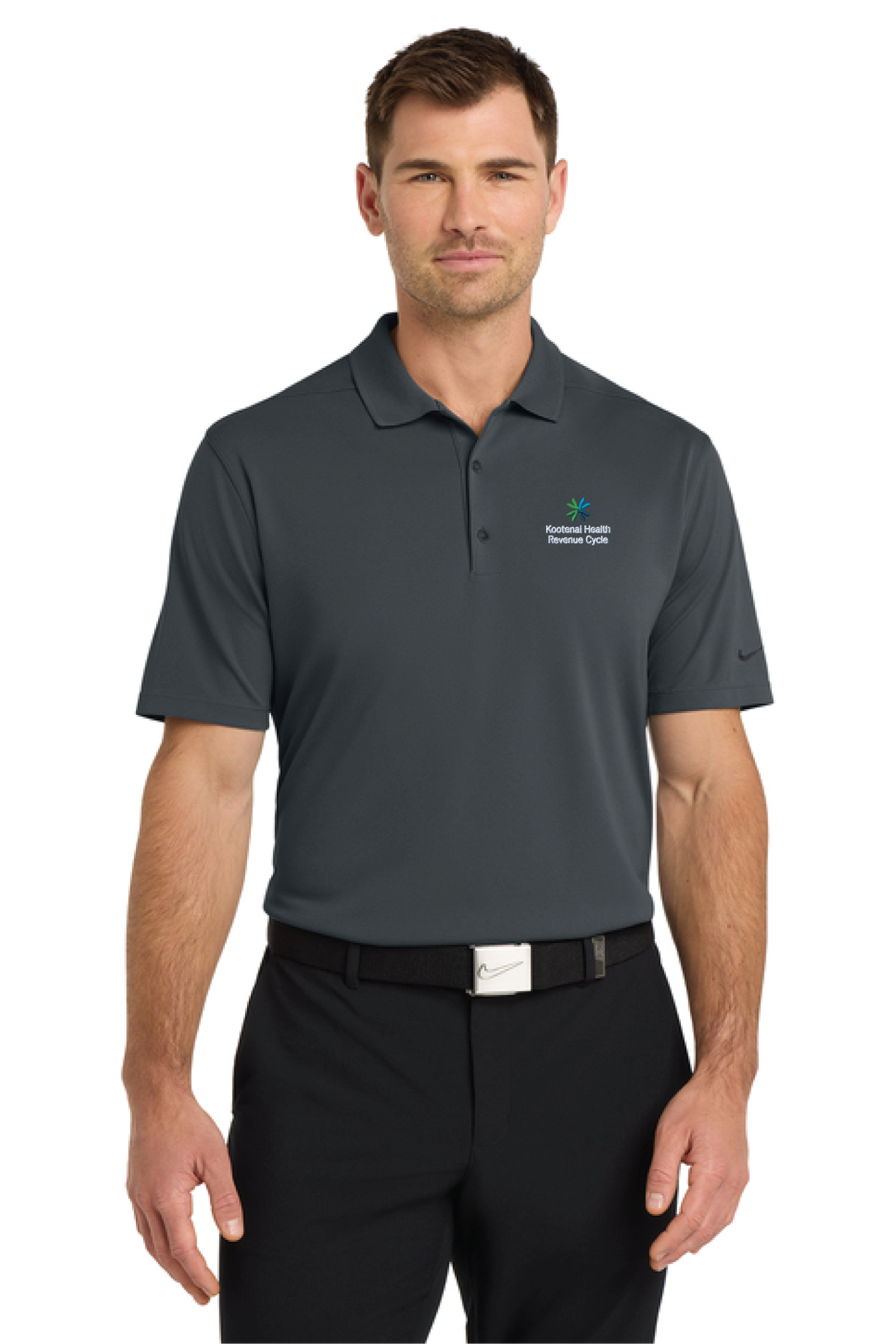 NKDC1963 - Nike Dri-FIT Micro Pique 2.0 Polo - Kootenai Health - Revenue Cycle - Oder Collection Store - Embroidery - #30183