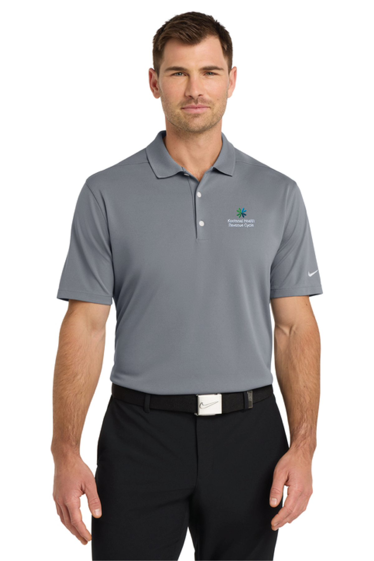 NKDC1963 - Nike Dri-FIT Micro Pique 2.0 Polo - Kootenai Health - Revenue Cycle - Oder Collection Store - Embroidery - #30183