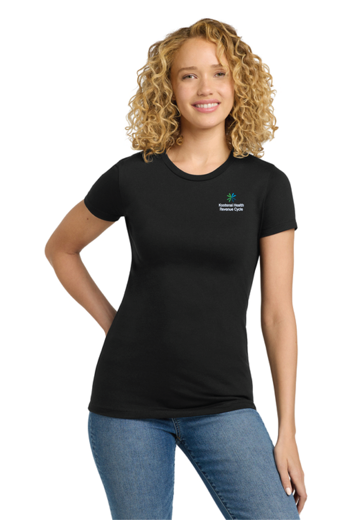 NL6610 - Next Level Apparel Women's CVC Tee - Kootenai Health - Revenue Cycle - Oder Collection Store - Embroidery - #30183