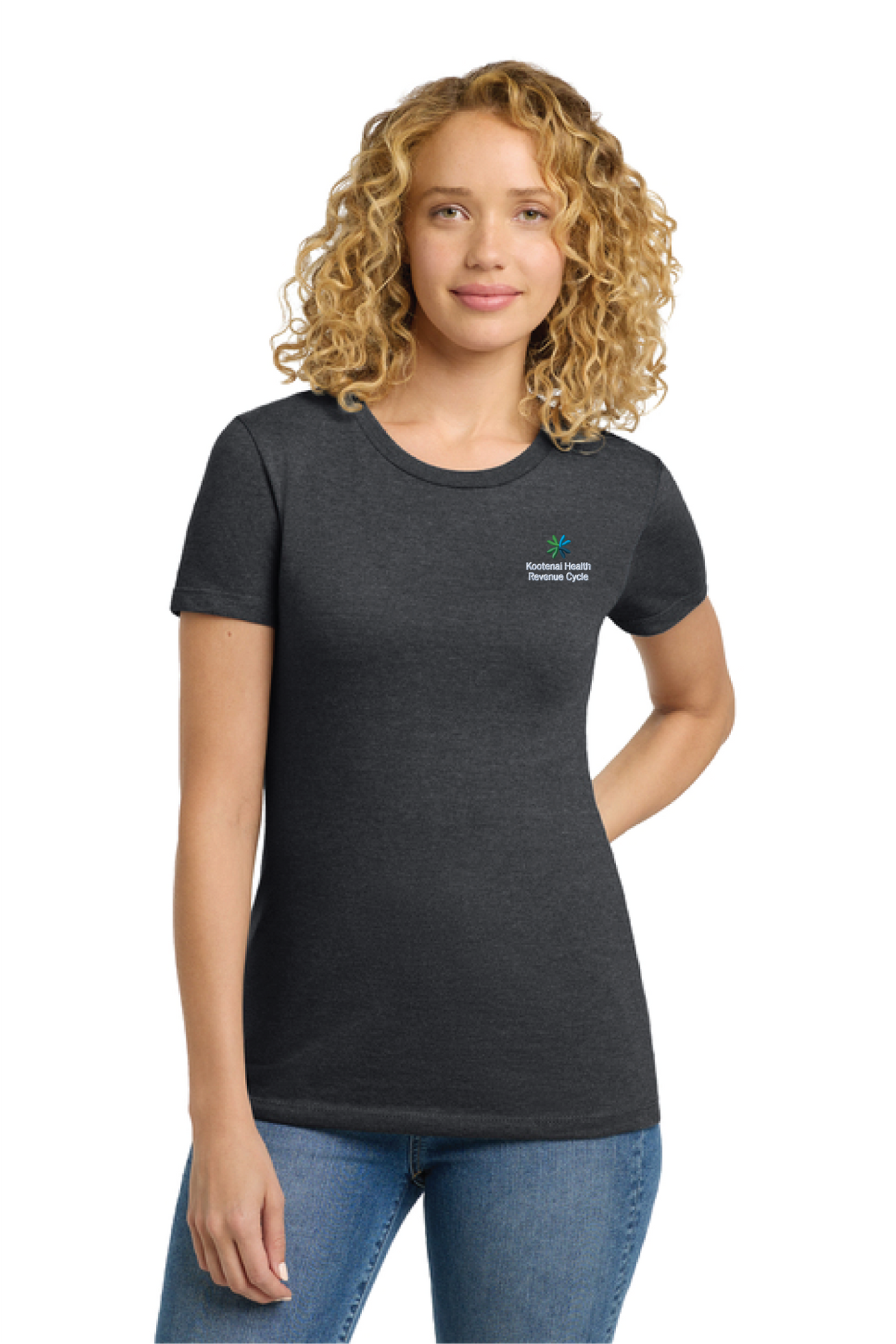 NL6610 - Next Level Apparel Women's CVC Tee - Kootenai Health - Revenue Cycle - Oder Collection Store - Embroidery - #30183