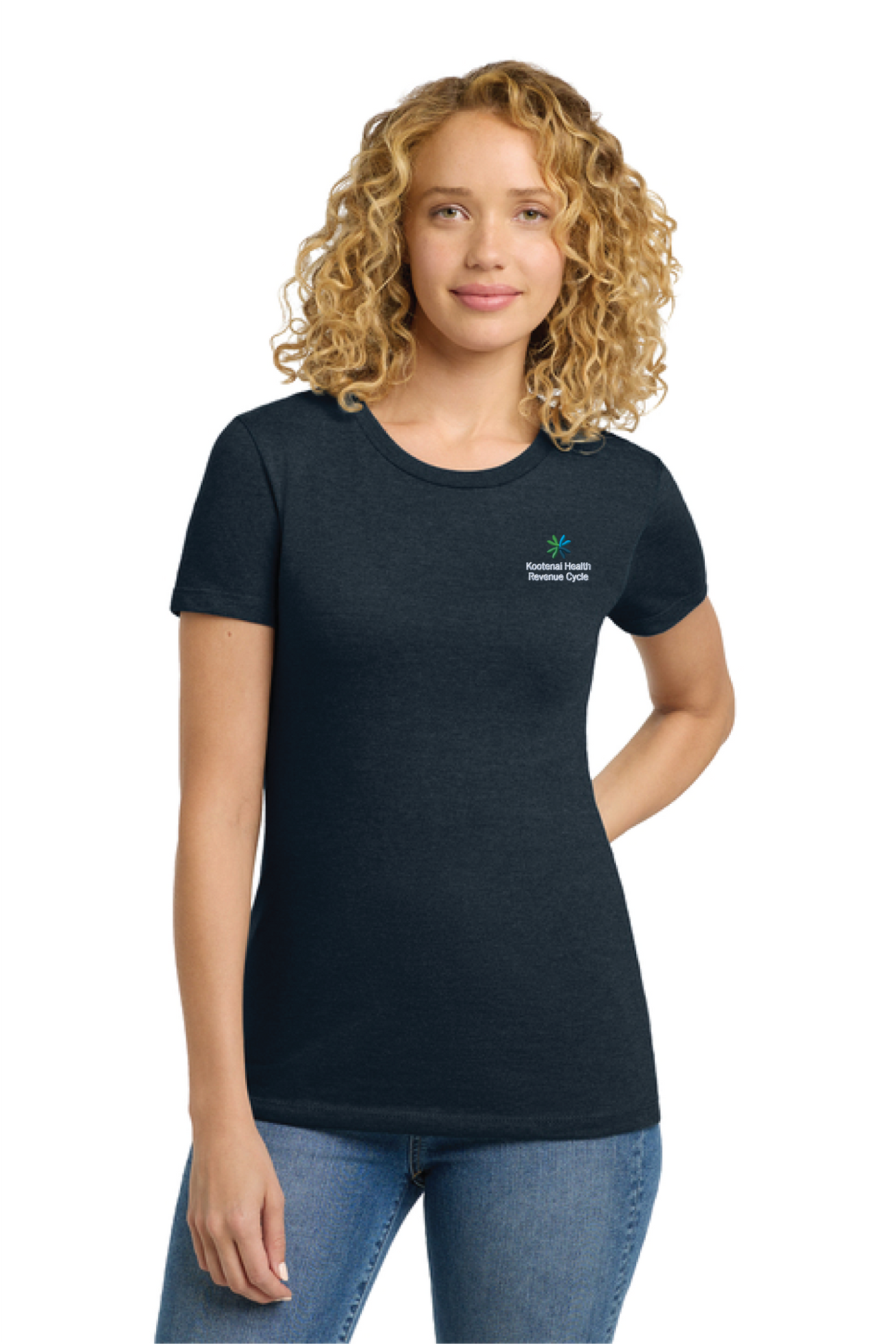 NL6610 - Next Level Apparel Women's CVC Tee - Kootenai Health - Revenue Cycle - Oder Collection Store - Embroidery - #30183
