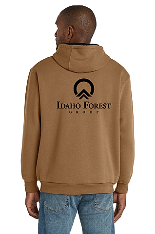 CS620 - CornerStone - Heavyweight Full-Zip Hooded Sweatshirt with Thermal Lining - Idaho Forest Group - Logowear Store - Transfer Screen Print - #29726